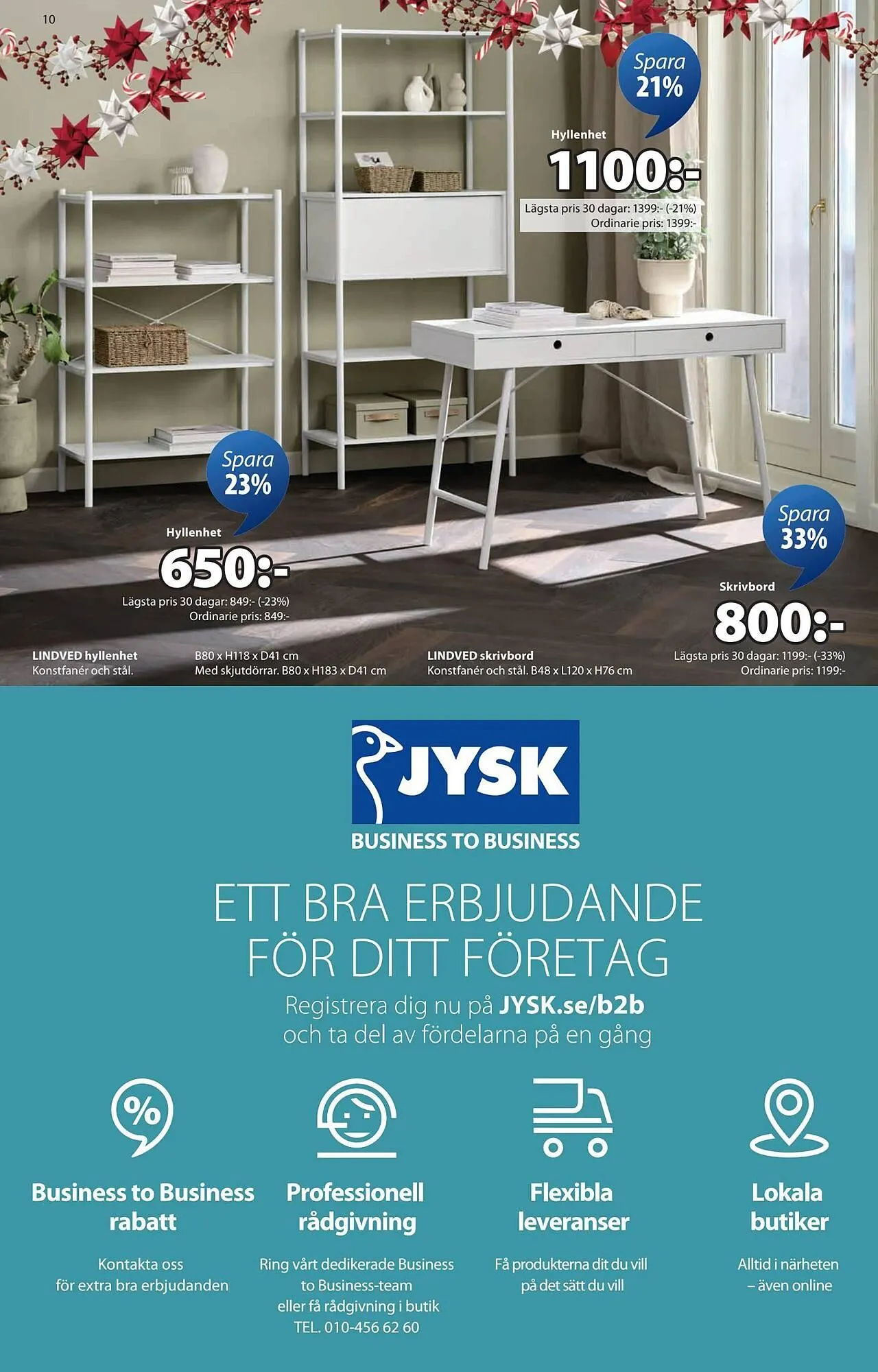 JYSK reklamblad från 1 december till 15 december 2025 - Reklamblad sidor 10
