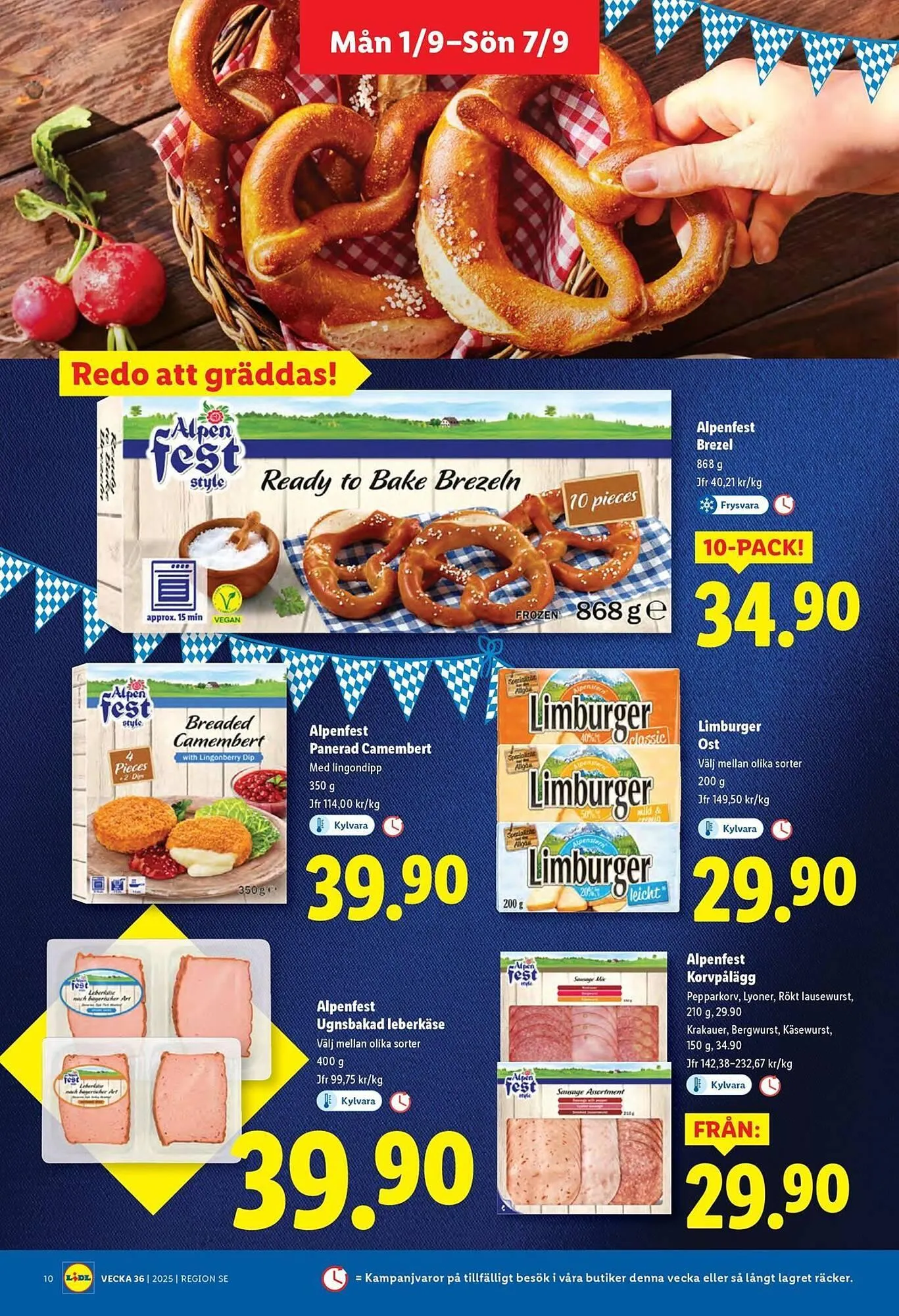 Lidl reklamblad från 1 september till 7 september 2025 - Reklamblad sidor 10