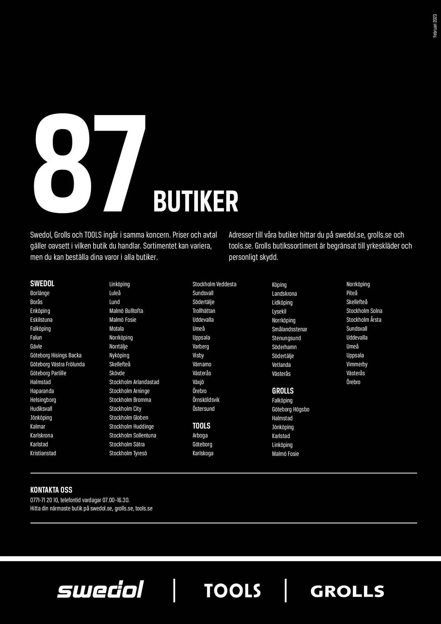 Swedol reklamblad från 18 januari till 31 december 2023 - Reklamblad sidor 24
