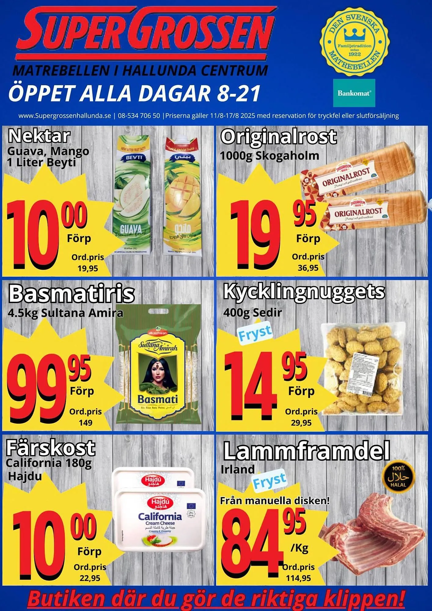 Supergrossen reklamblad - 1