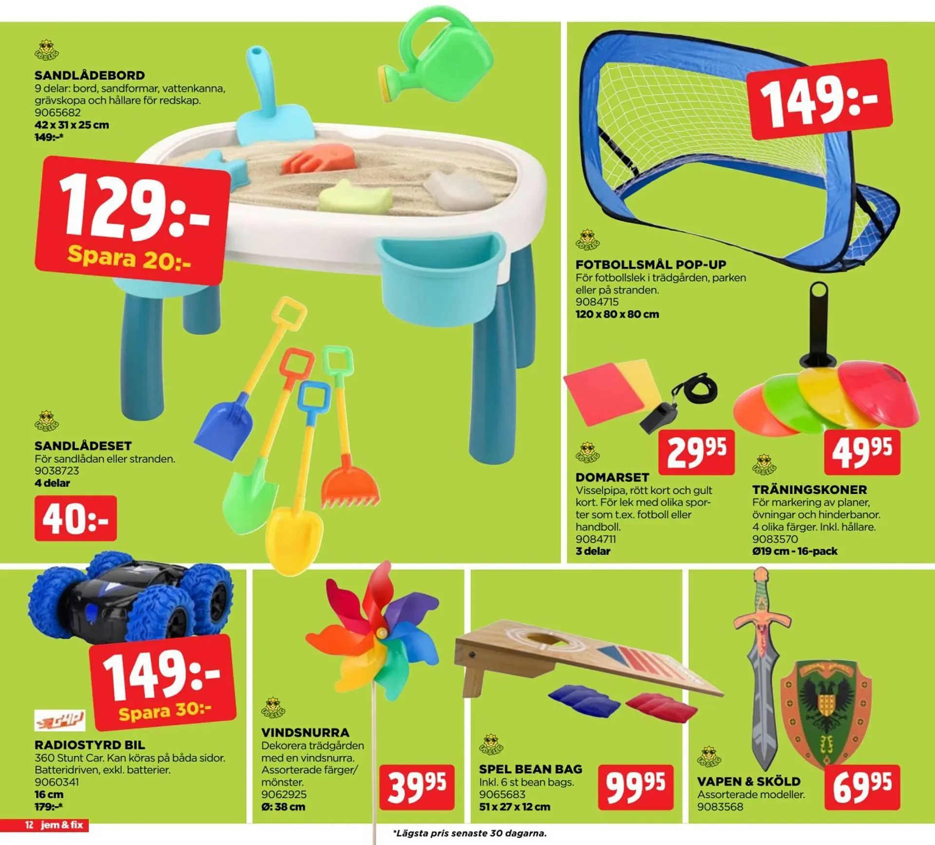 Jem&Fix reklamblad från 4 maj till 11 maj 2026 - Reklamblad sidor 12