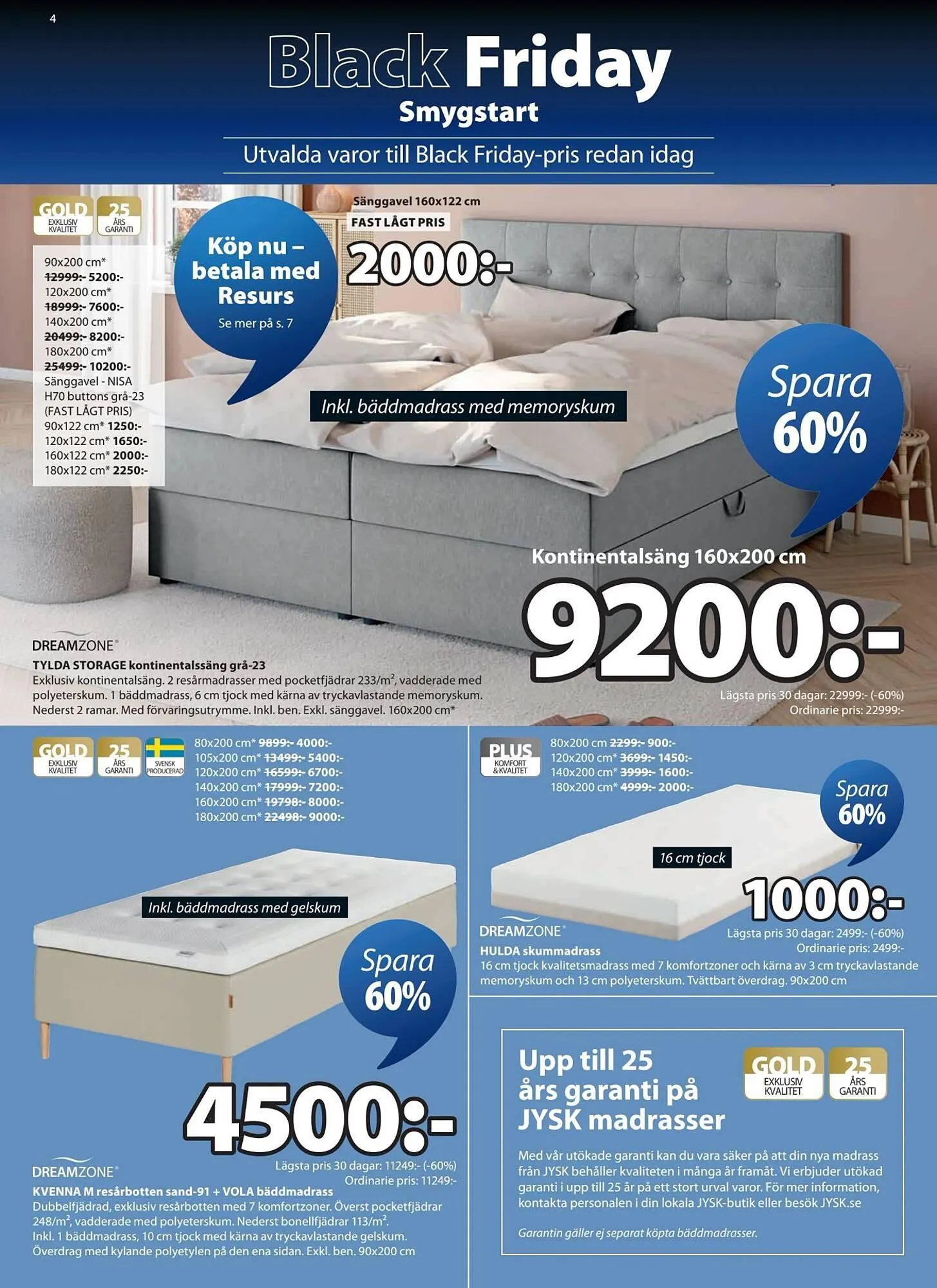 JYSK reklamblad från 17 november till 30 november 2025 - Reklamblad sidor 4