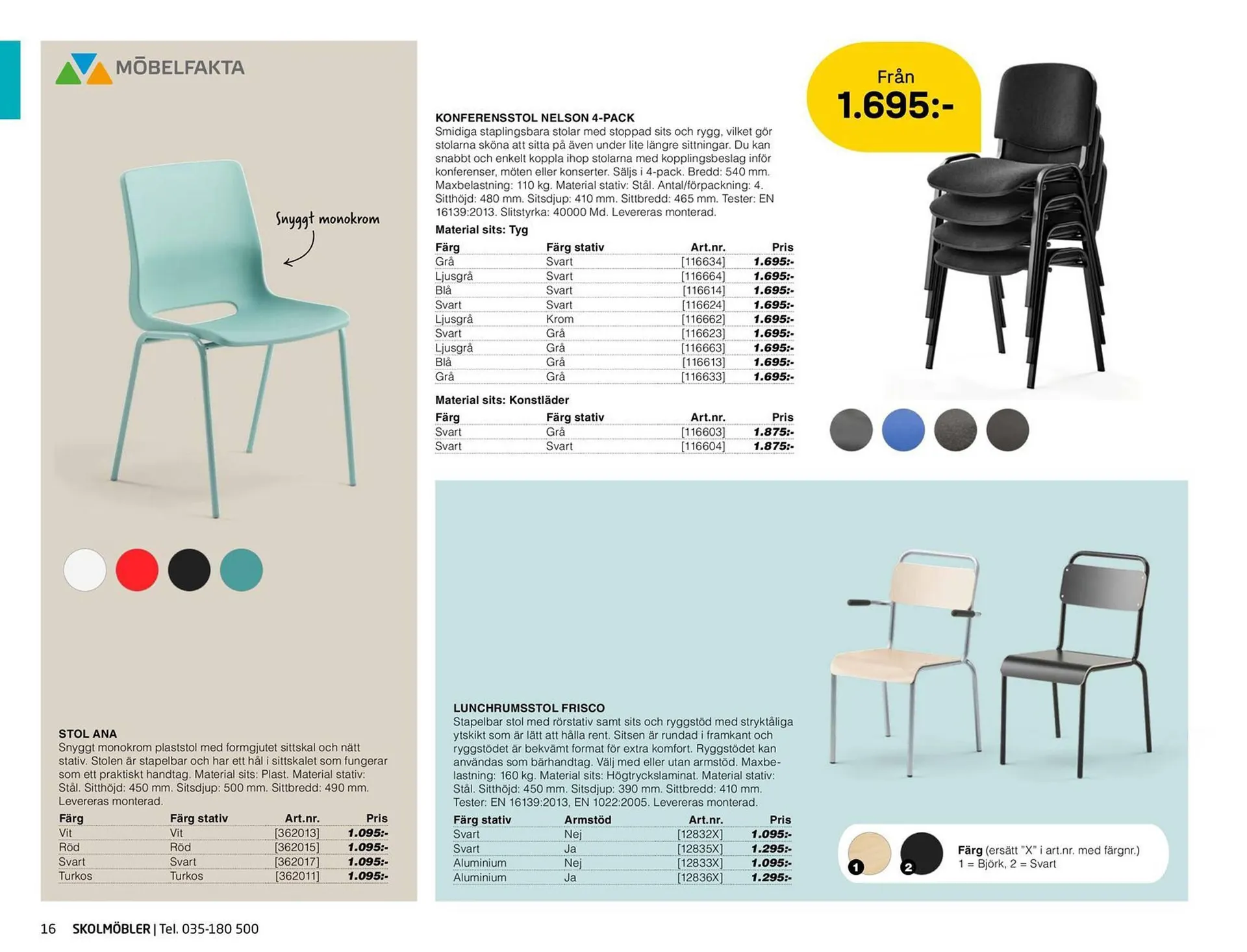 AJ Produkter reklamblad från 8 oktober till 4 december 2023 - Reklamblad sidor 16