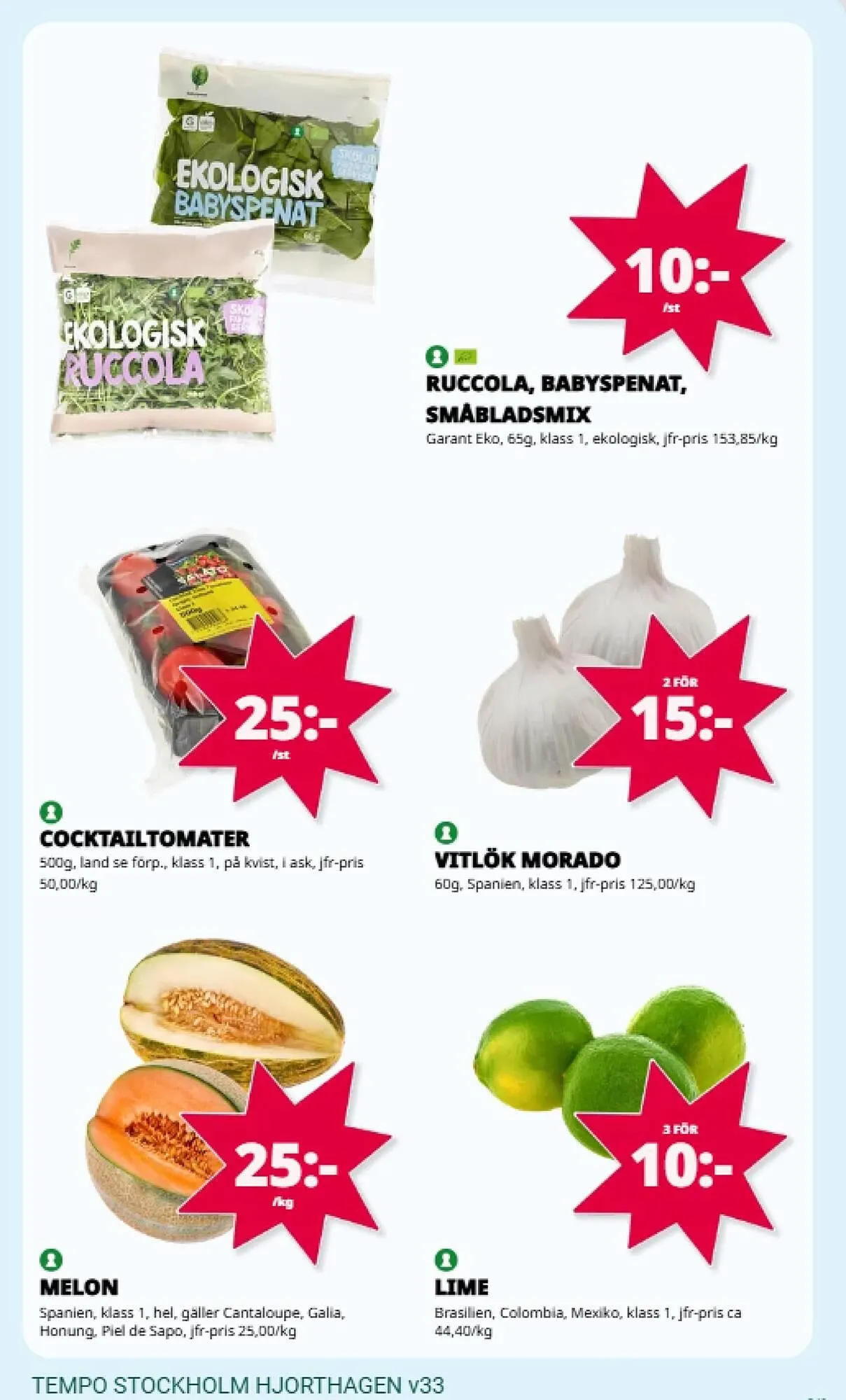 Tempo reklamblad från 11 augusti till 17 augusti 2025 - Reklamblad sidor 3