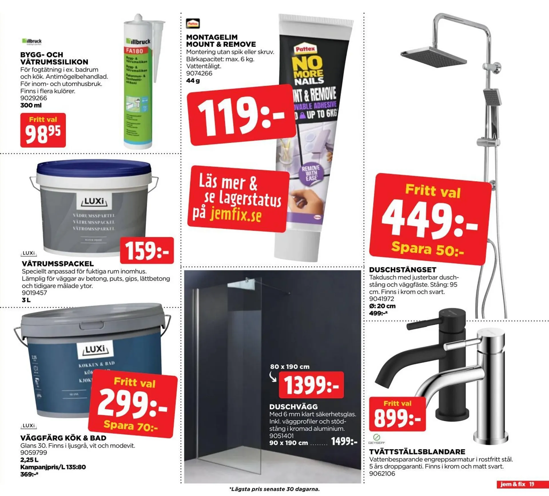Jem&Fix reklamblad från 19 januari till 9 februari 2026 - Reklamblad sidor 19