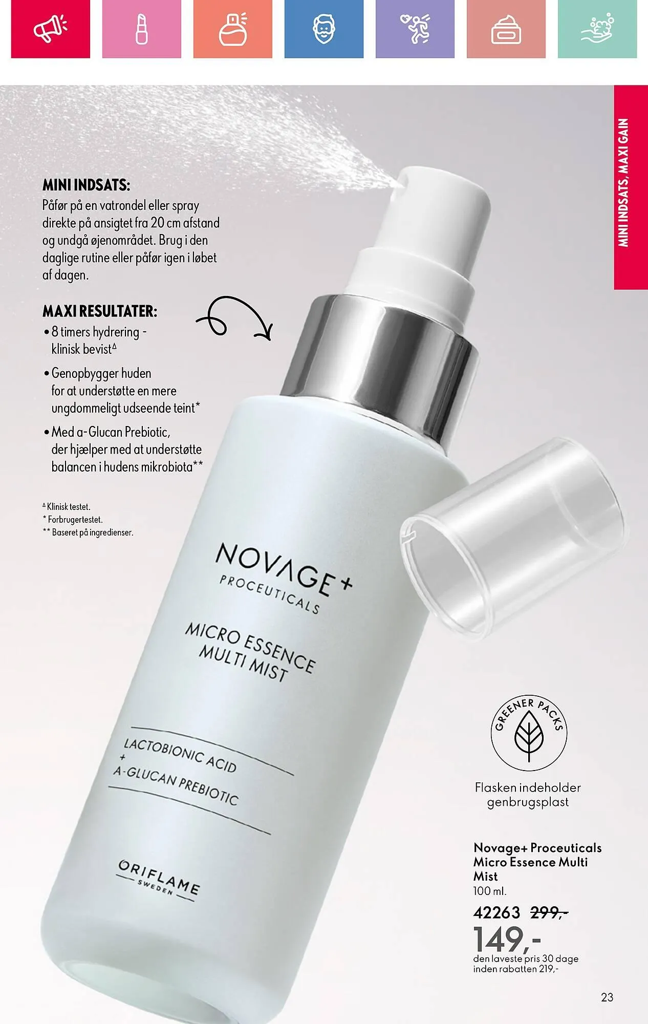 Oriflame reklamblad från 30 mars till 19 april 2025 - Reklamblad sidor 23