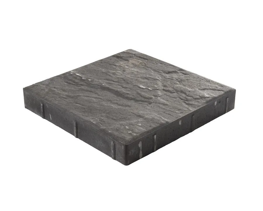 Plateau antracit 42x42x6 cm