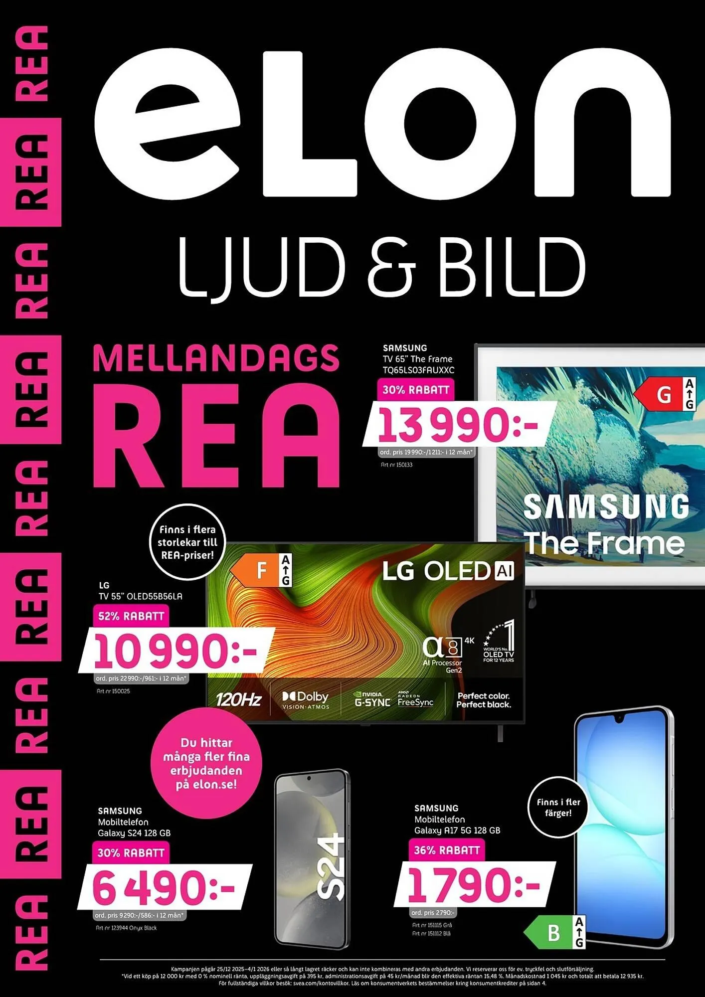 Elon reklamblad från 25 december till 4 januari 2026 - Reklamblad sidor 1