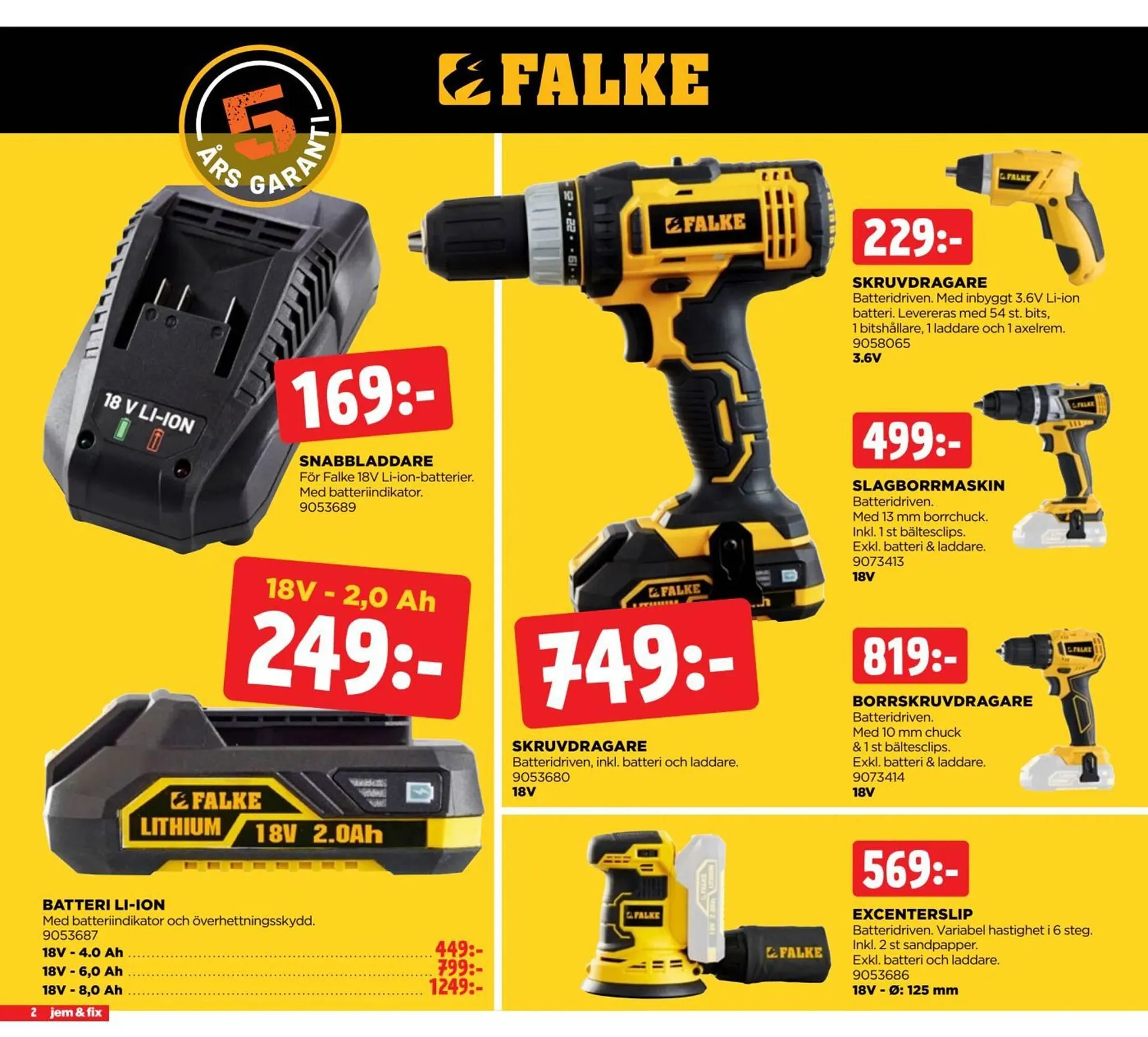 Jem&Fix reklamblad från 6 oktober till 20 oktober 2025 - Reklamblad sidor 2