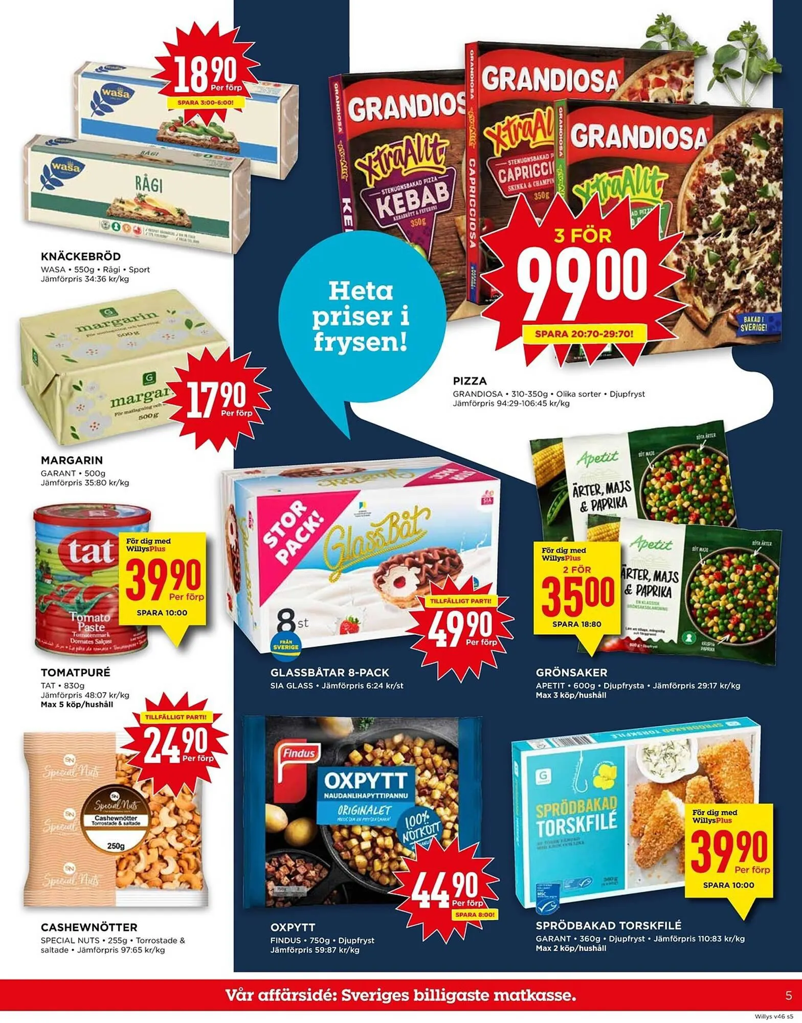 Willys reklamblad från 13 november till 19 november 2023 - Reklamblad sidor 5