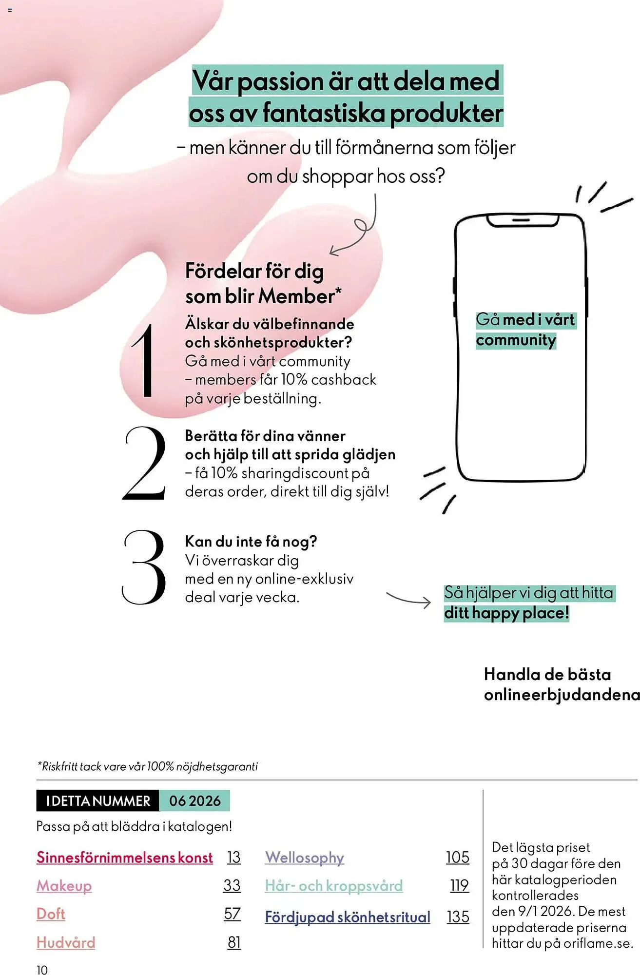 Oriflame reklamblad från 22 april till 12 maj 2026 - Reklamblad sidor 10