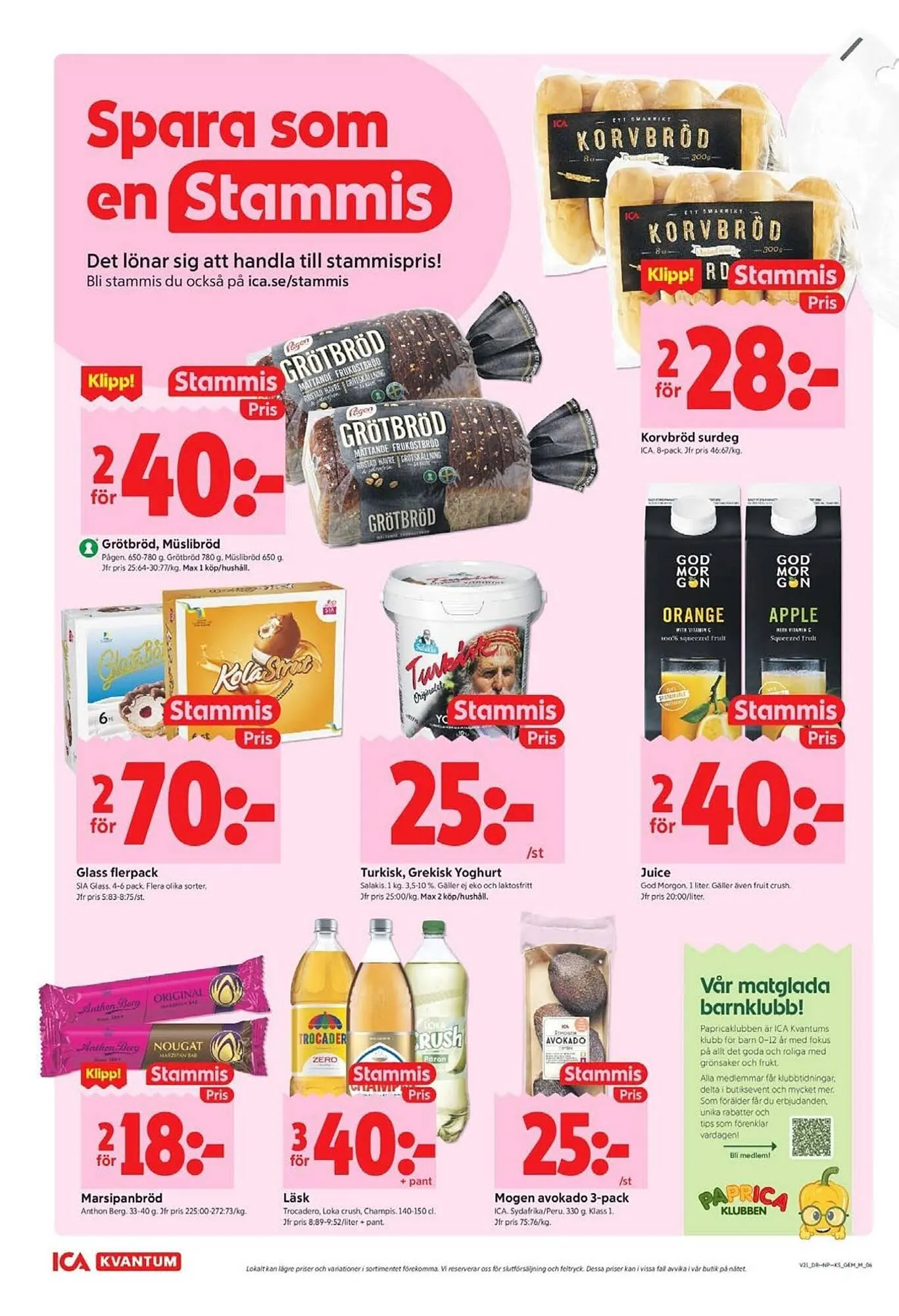ICA Kvantum reklamblad från 18 maj till 24 maj 2026 - Reklamblad sidor 6