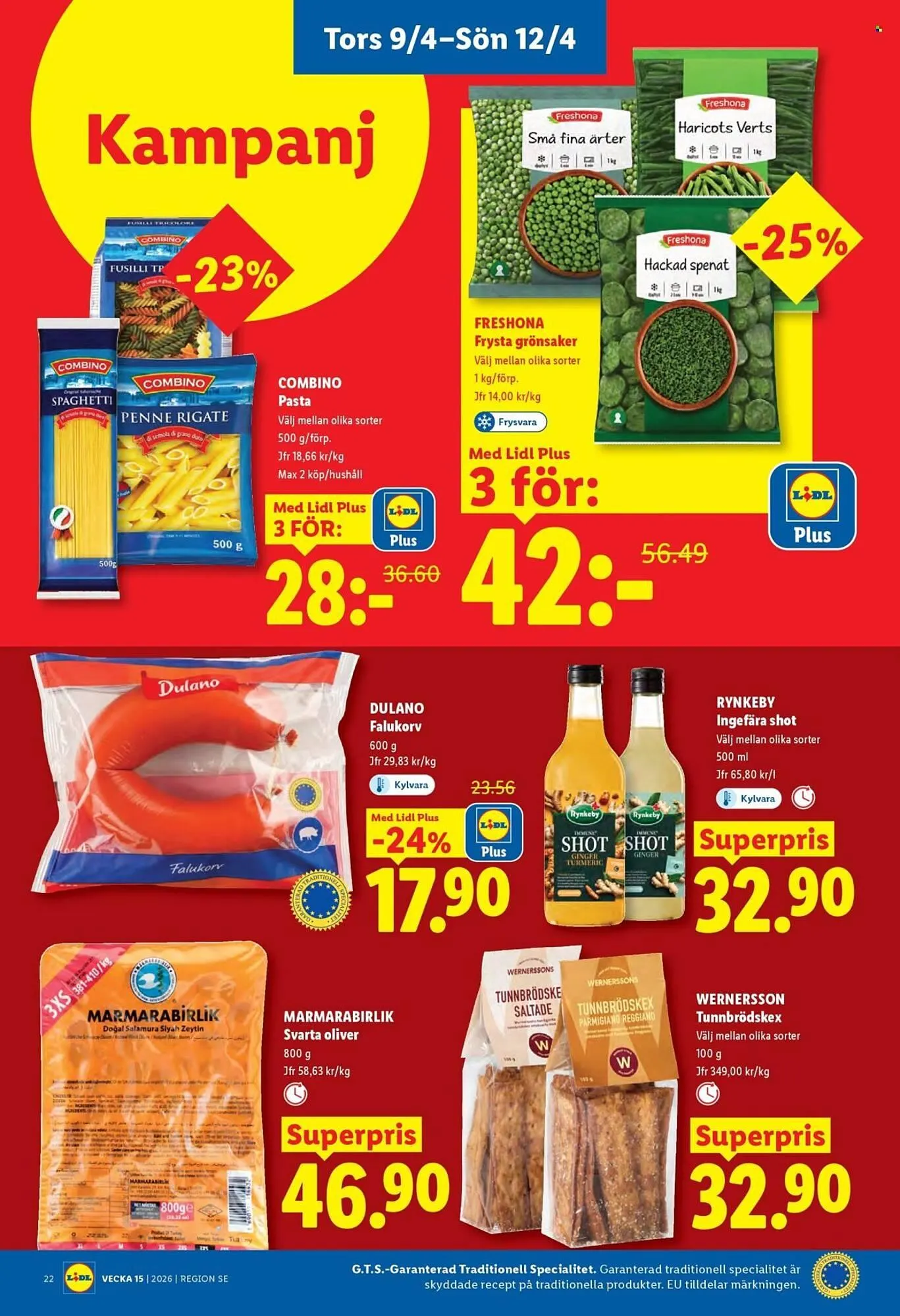 Lidl reklamblad från 6 april till 12 april 2026 - Reklamblad sidor 26