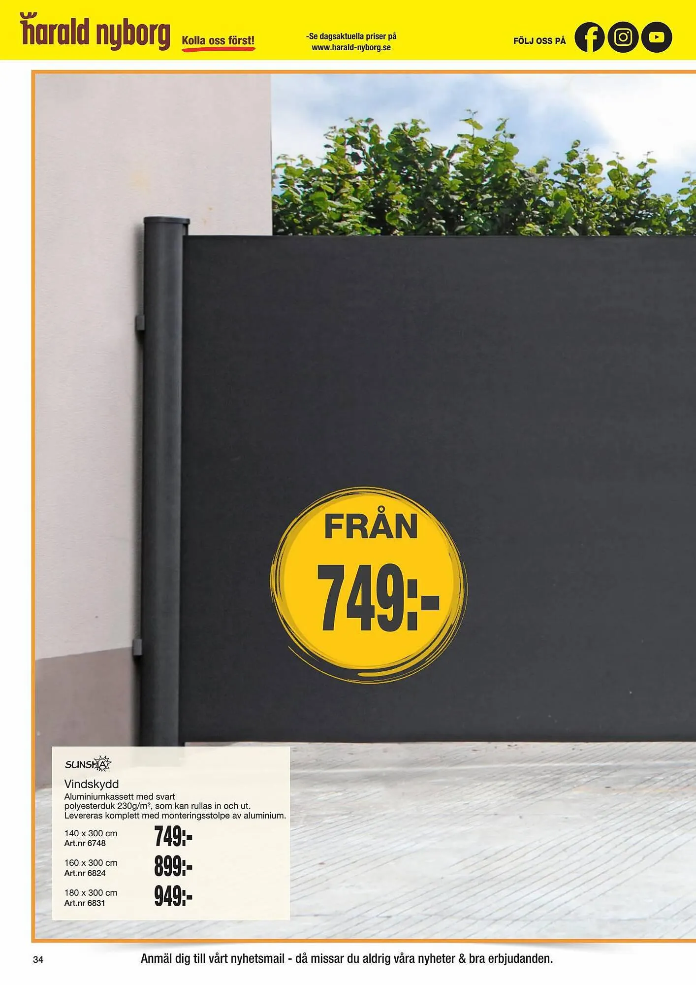 Harald Nyborg reklamblad från 11 juni till 31 oktober 2023 - Reklamblad sidor 34