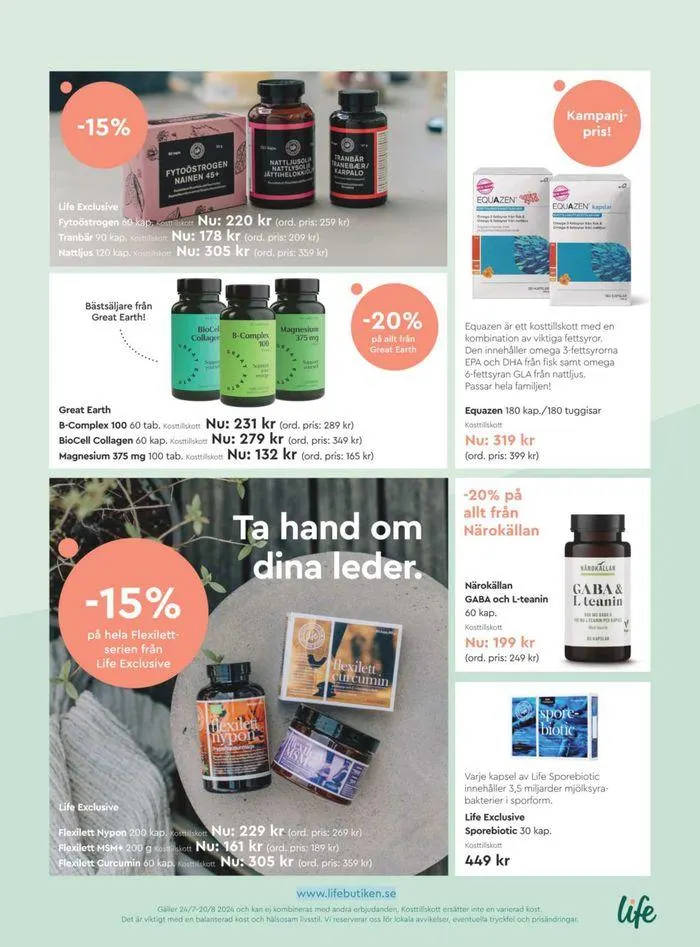 Maxa ditt sommarflow ! från 15 augusti till 20 augusti 2024 - Reklamblad sidor 3