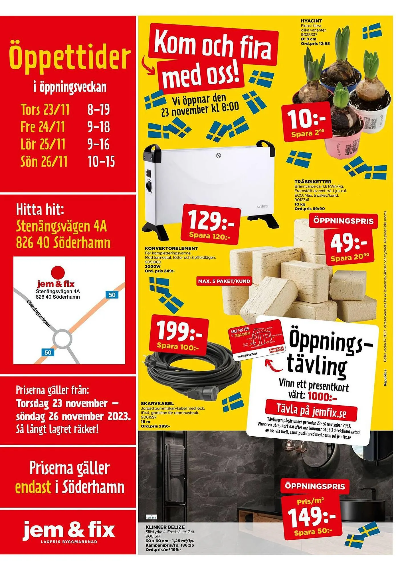 Jem&Fix reklamblad från 22 november till 26 november 2023 - Reklamblad sidor 8