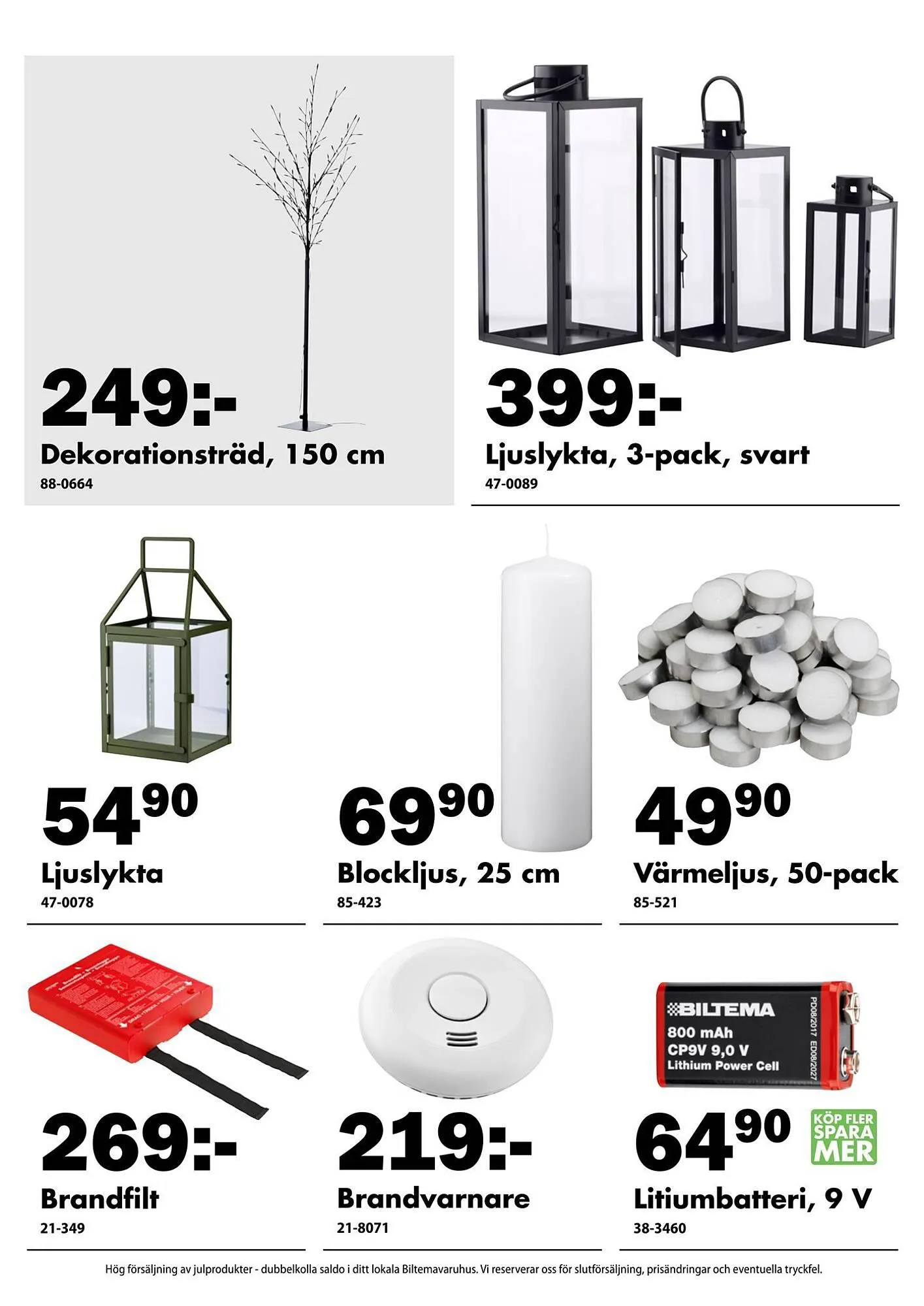 Biltema reklamblad från 26 oktober till 23 december 2023 - Reklamblad sidor 13