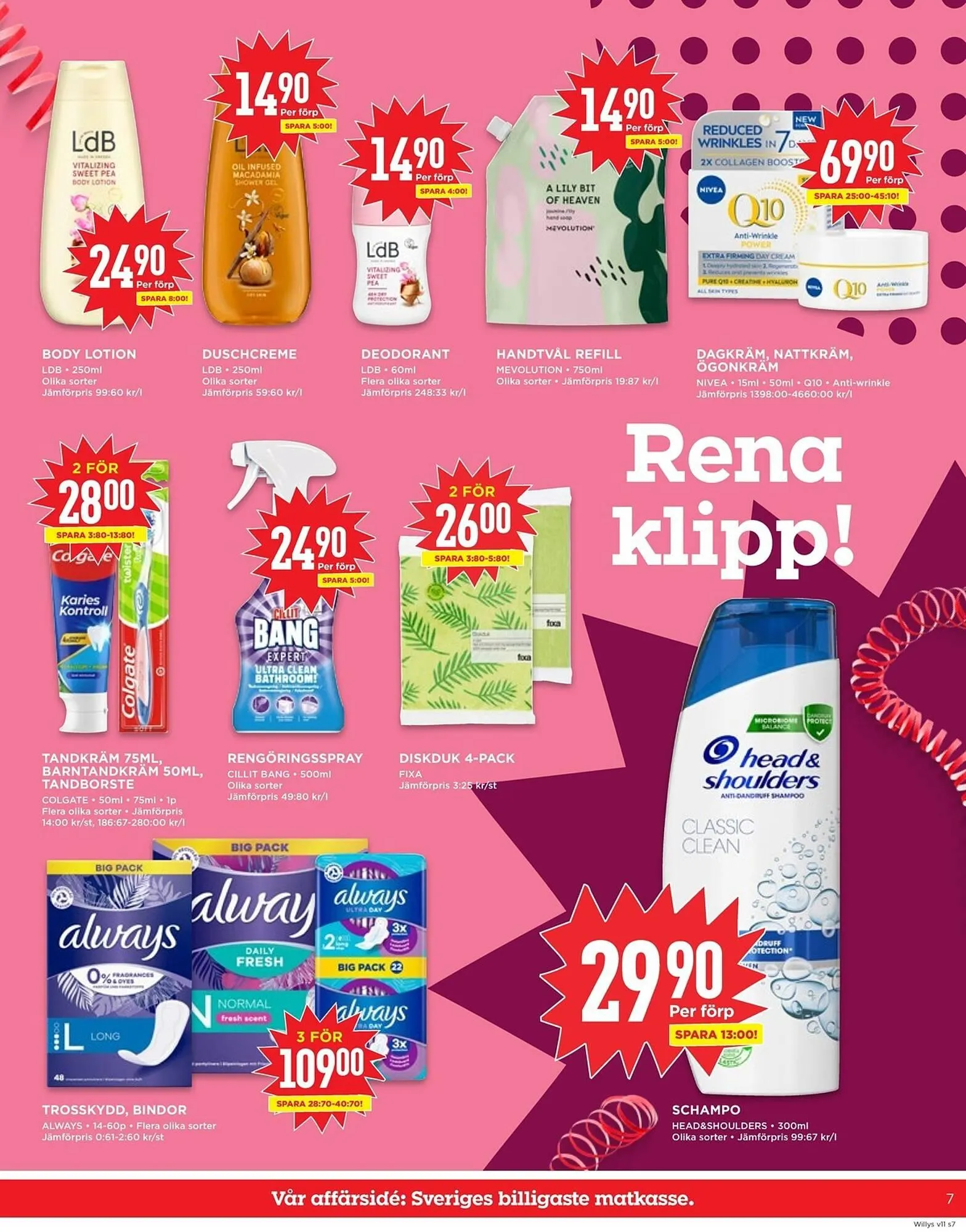 Willys reklamblad från 10 mars till 16 mars 2025 - Reklamblad sidor 7
