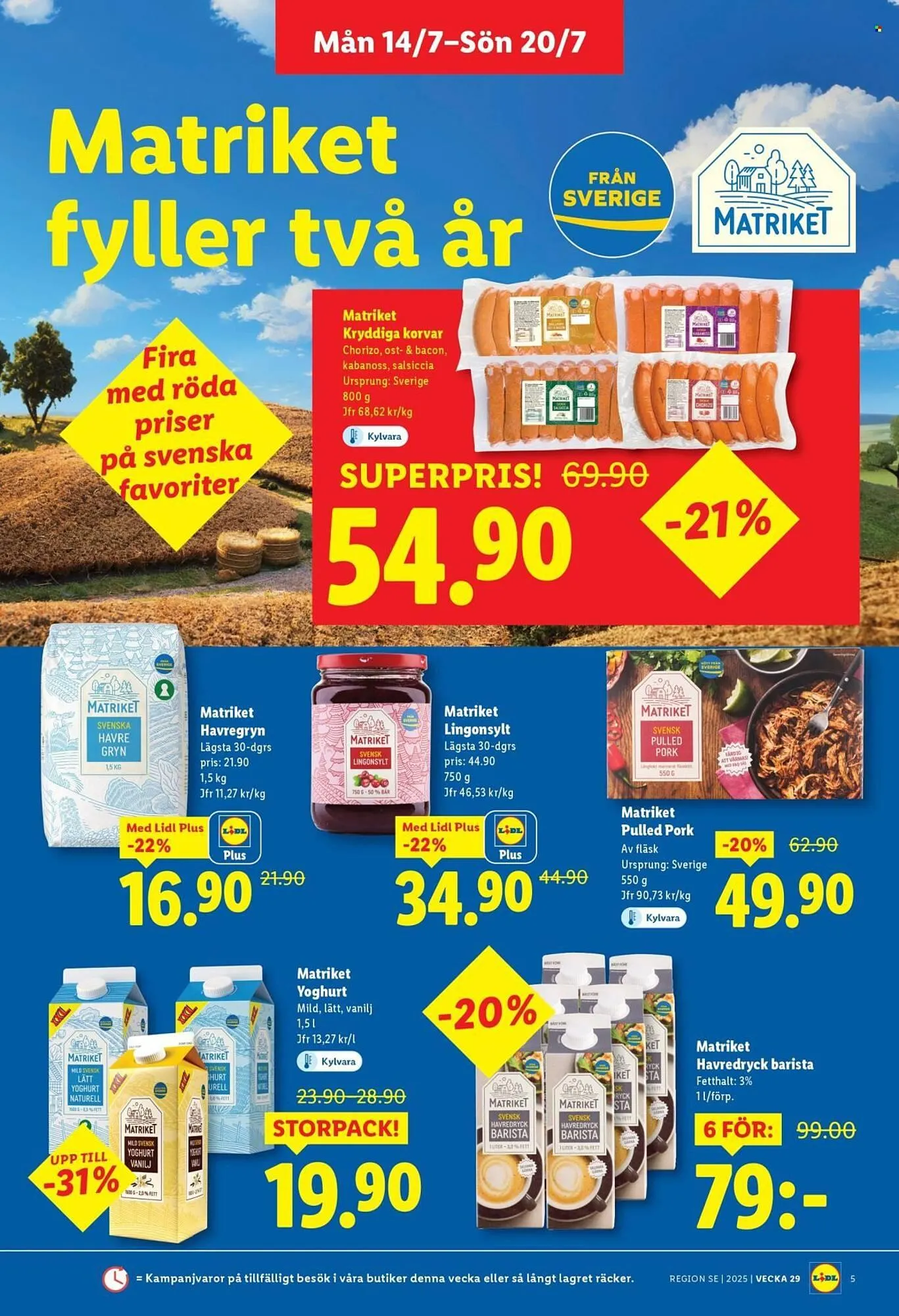 Lidl reklamblad från 14 juli till 20 juli 2025 - Reklamblad sidor 5