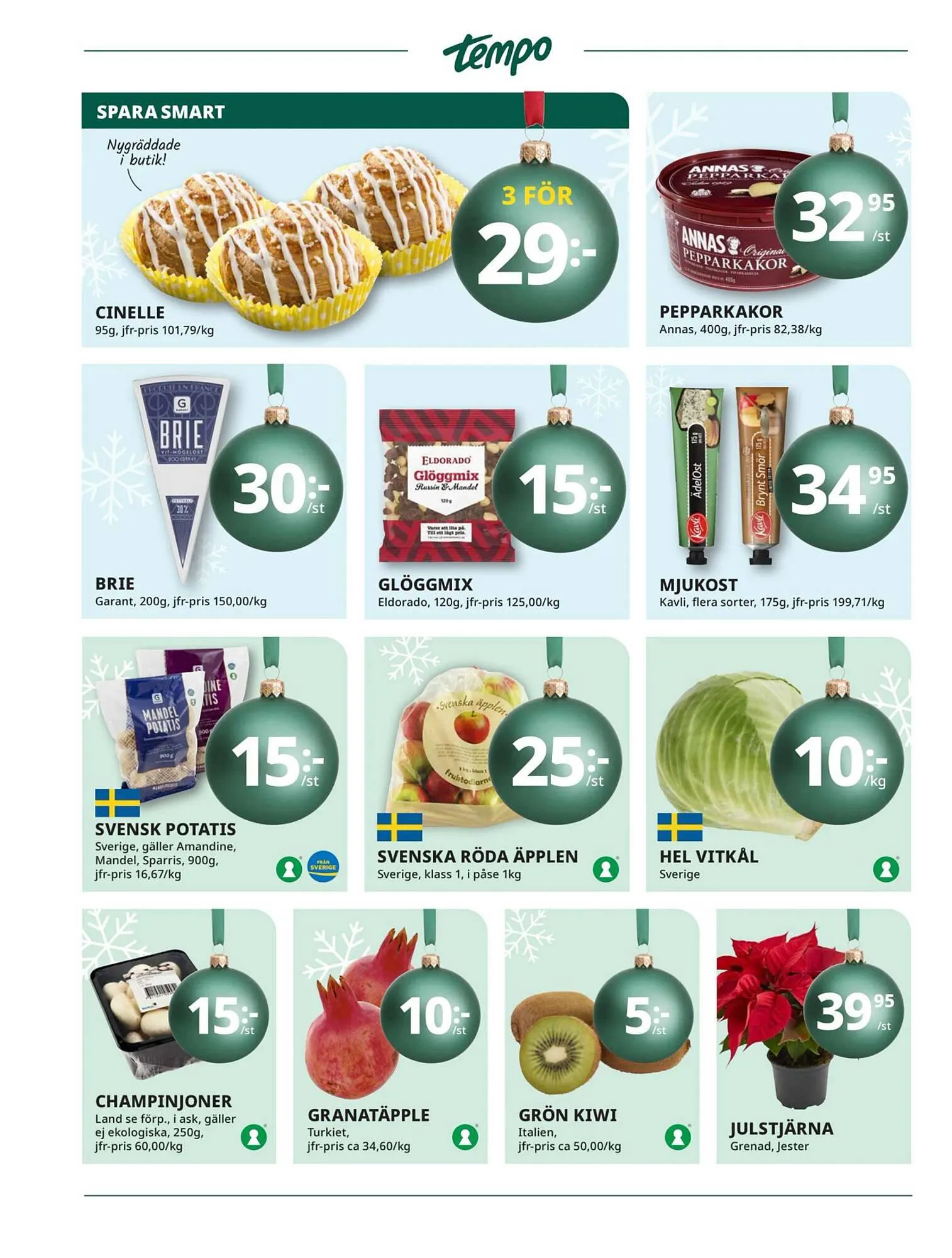Tempo reklamblad från 26 november till 3 december 2023 - Reklamblad sidor 2