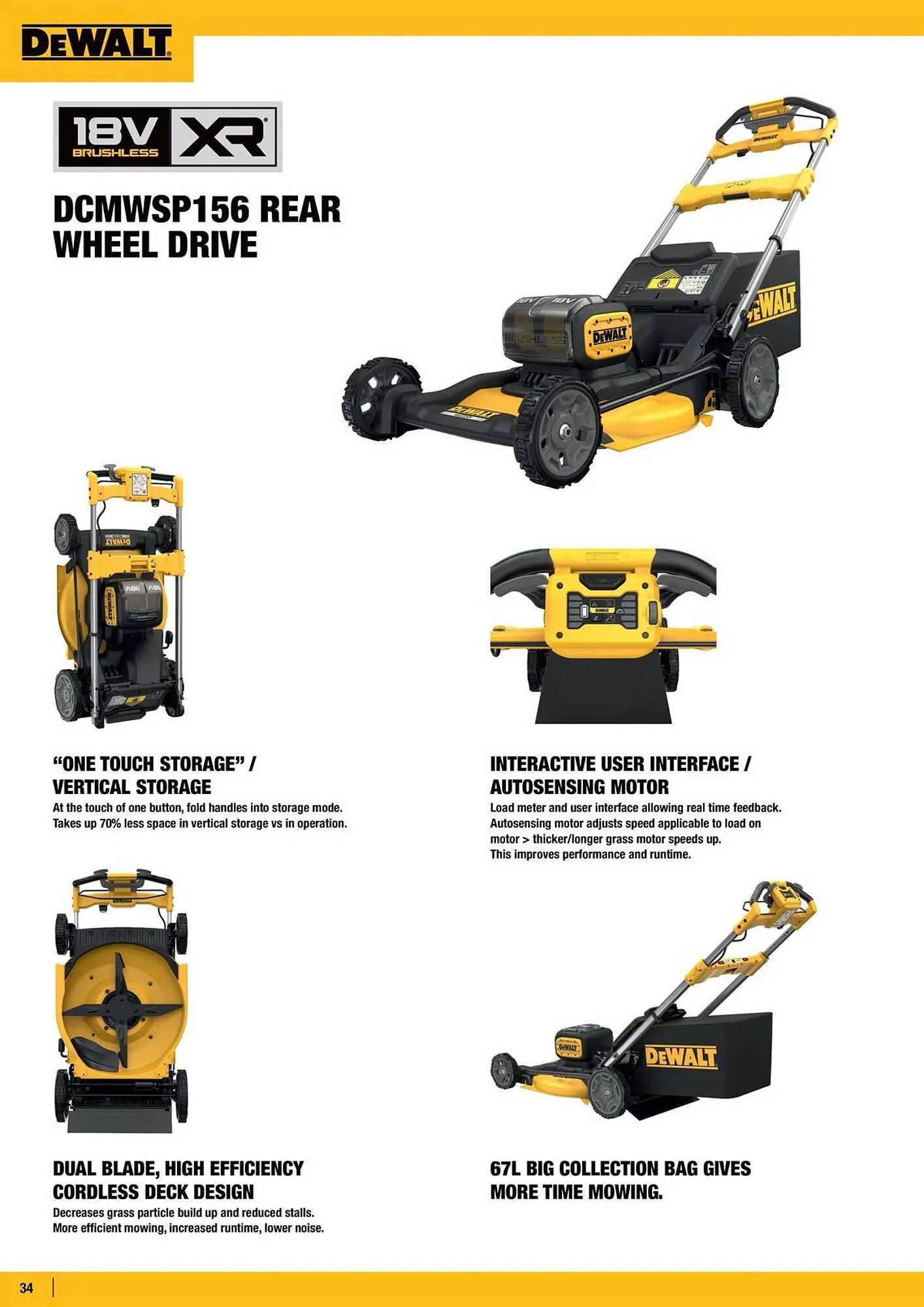 Dewalt reklamblad från 7 mars till 21 mars 2024 - Reklamblad sidor 34