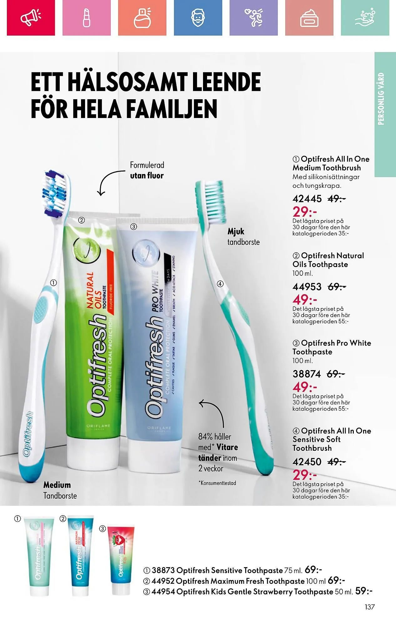 Oriflame reklamblad från 13 juli till 2 augusti 2025 - Reklamblad sidor 137