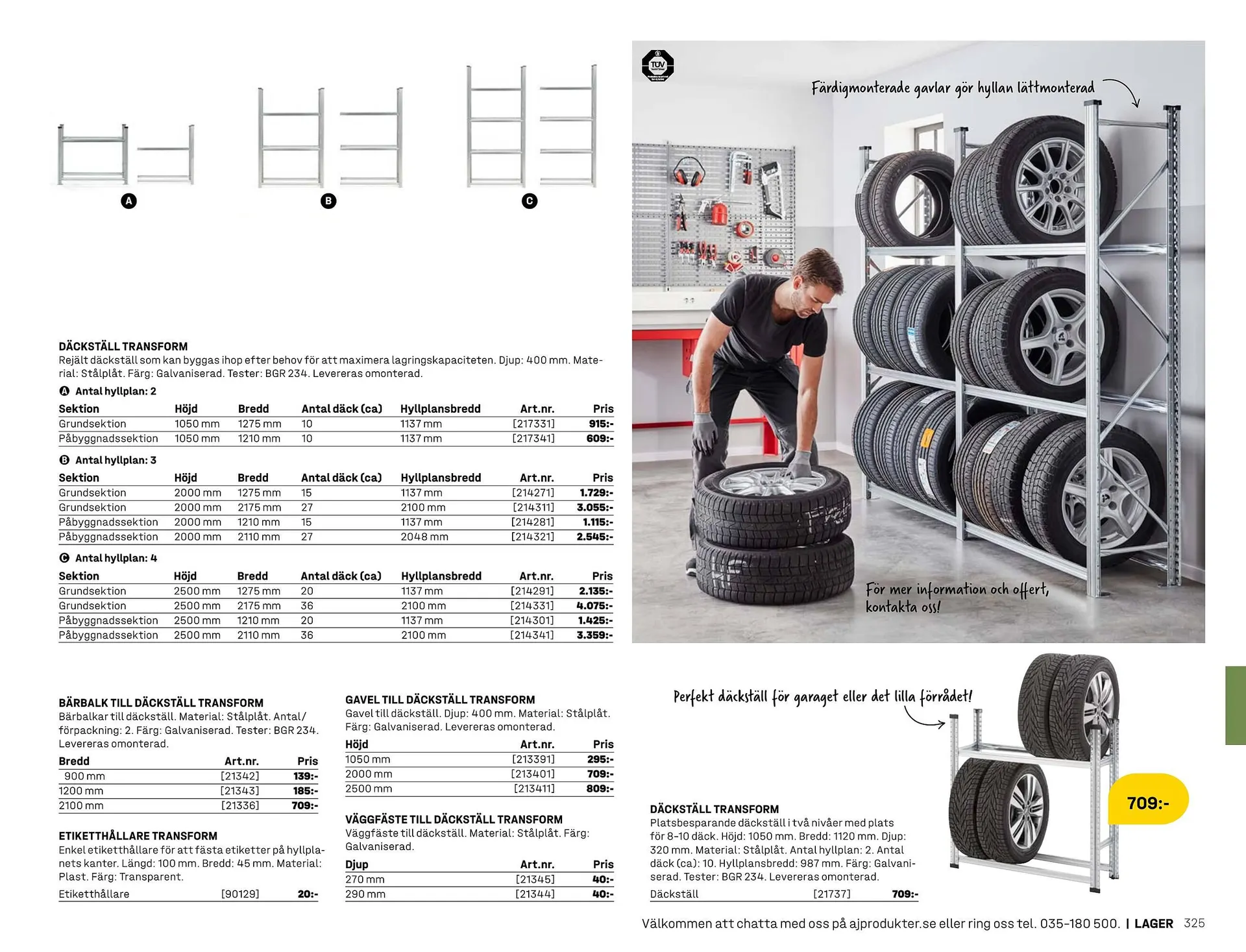 AJ Produkter reklamblad från 1 januari till 31 december 2025 - Reklamblad sidor 325