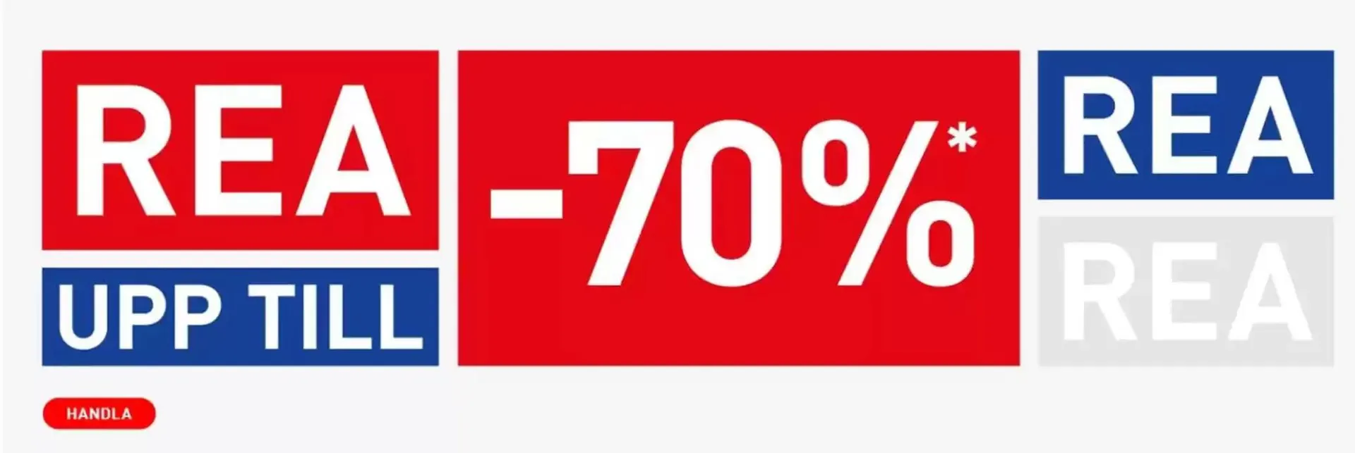 Rea! Upp till -70%. - 1