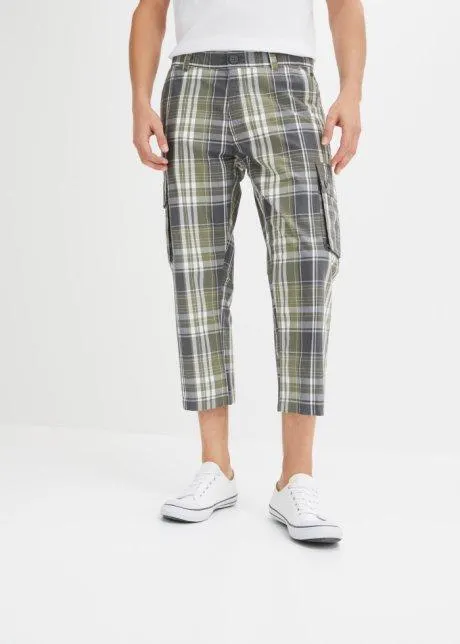Loose Fit 7/8 Cargobyxa, Straight