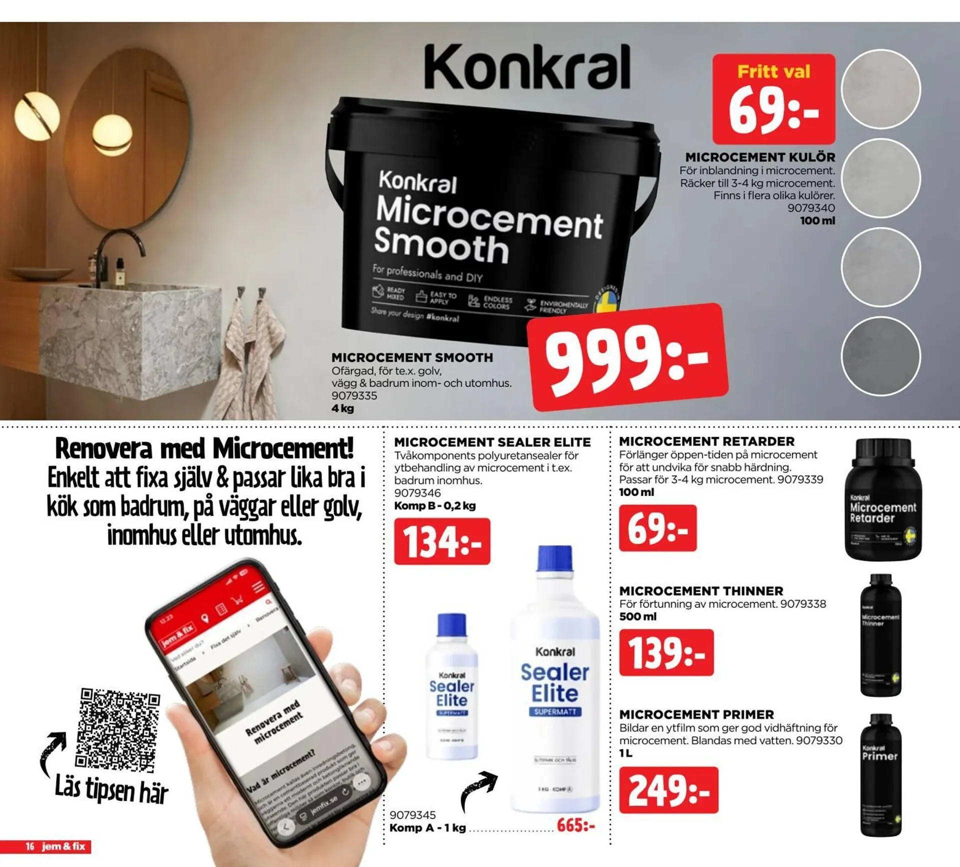 Jem&Fix reklamblad från 19 januari till 9 februari 2026 - Reklamblad sidor 16