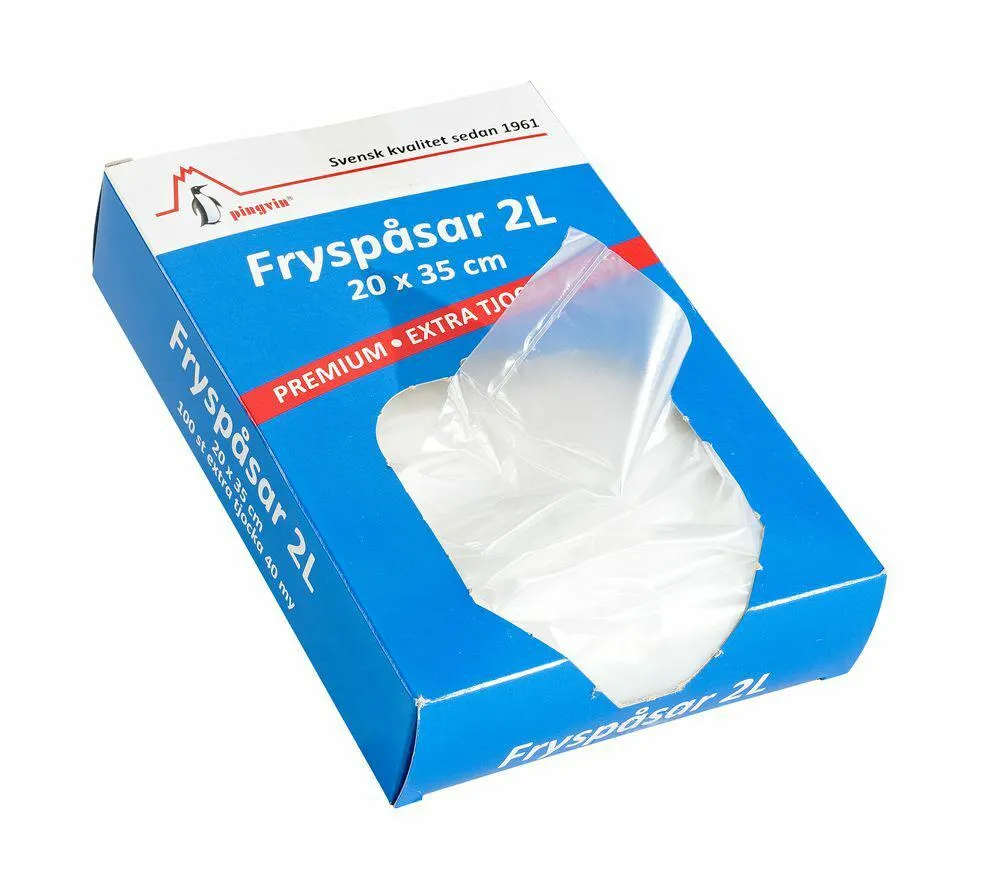 Pingvin Premium fryspåsar 2L