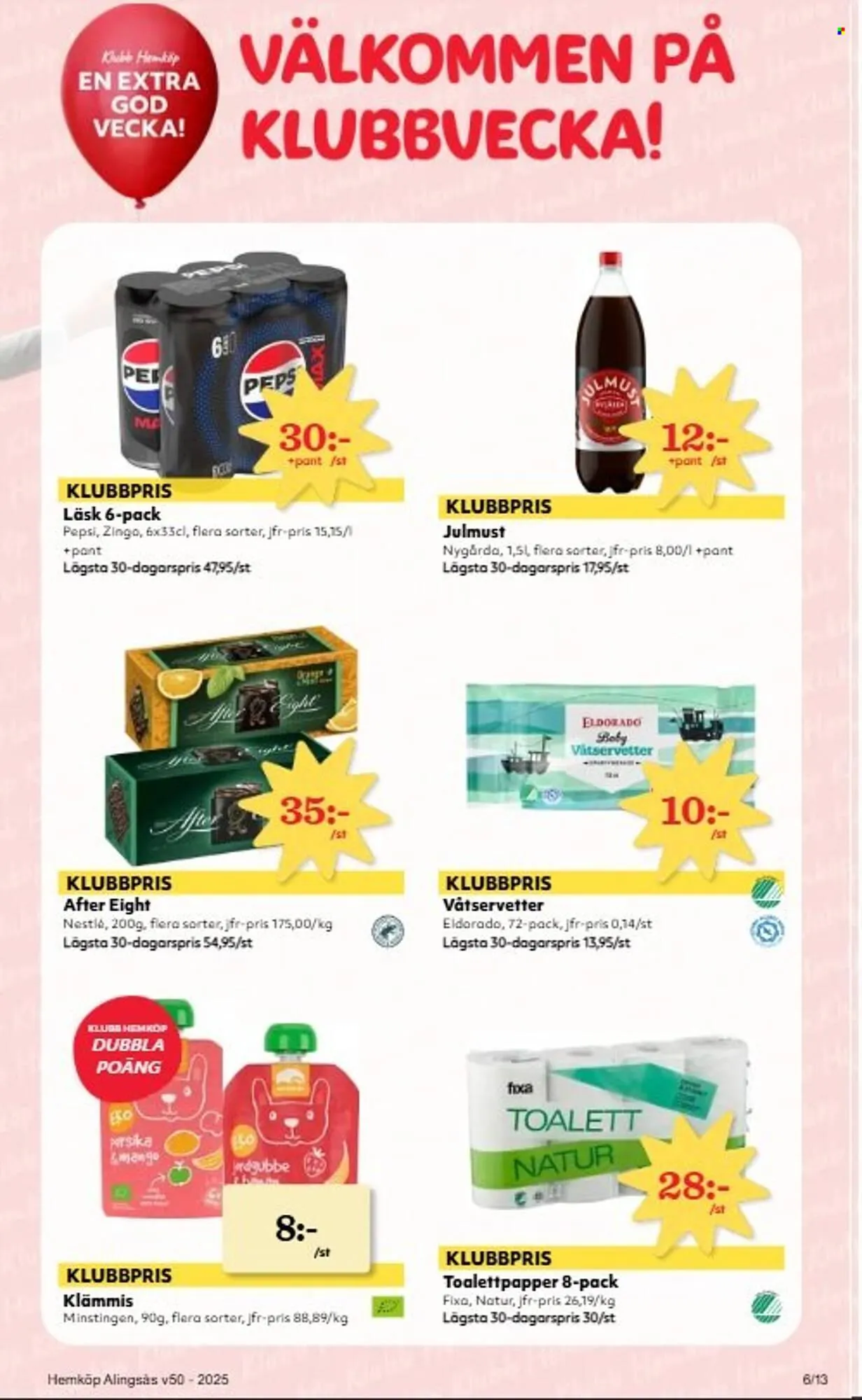 Hemköp reklamblad från 8 december till 14 december 2025 - Reklamblad sidor 6
