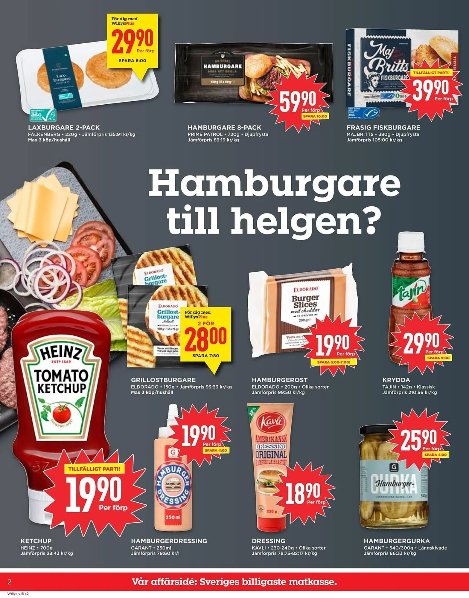 Willys reklamblad från 28 april till 4 maj 2025 - Reklamblad sidor 2