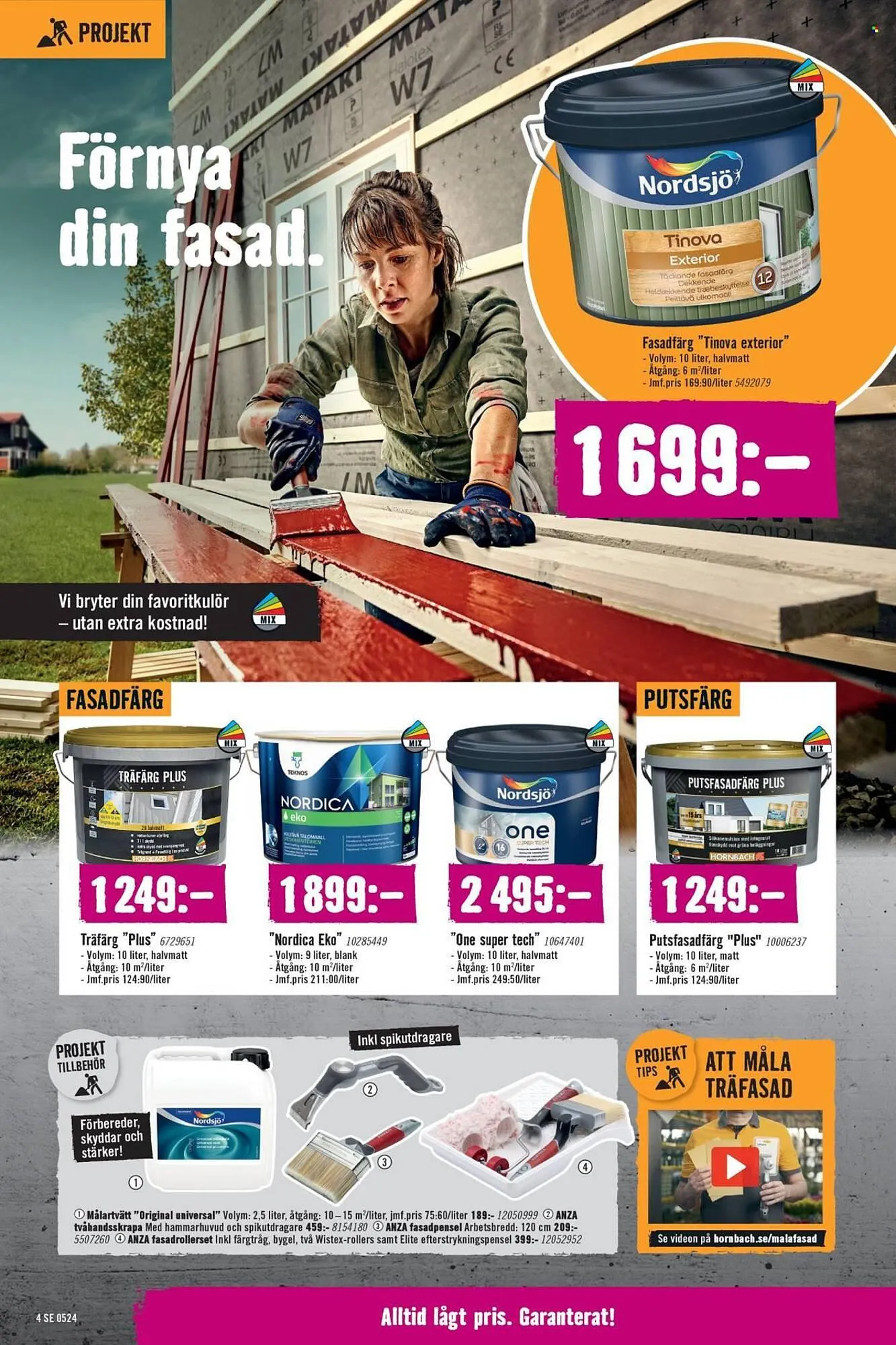 Hornbach reklamblad från 26 maj till 22 juni 2025 - Reklamblad sidor 4