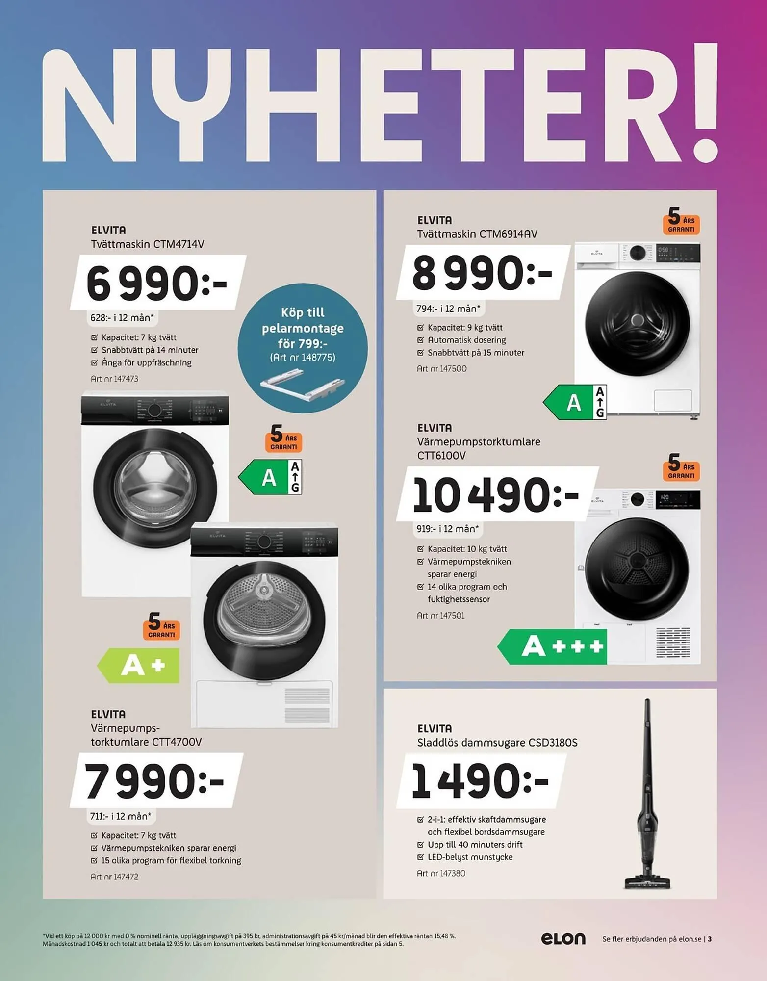Elon reklamblad från 18 augusti till 7 september 2025 - Reklamblad sidor 3