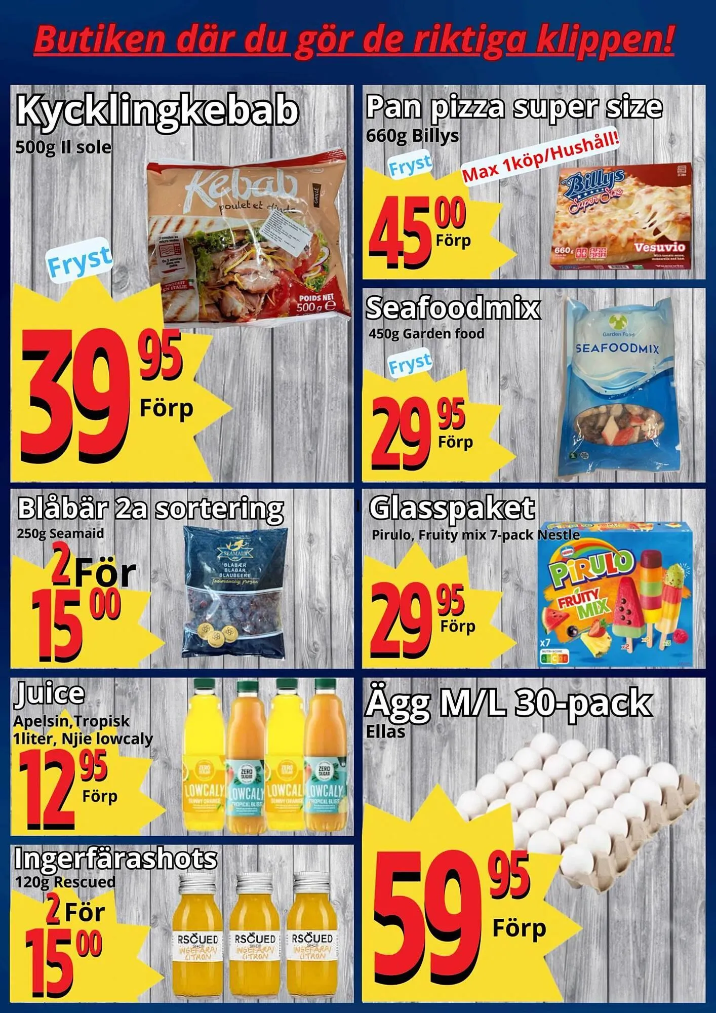Supergrossen reklamblad från 3 november till 9 november 2025 - Reklamblad sidor 7