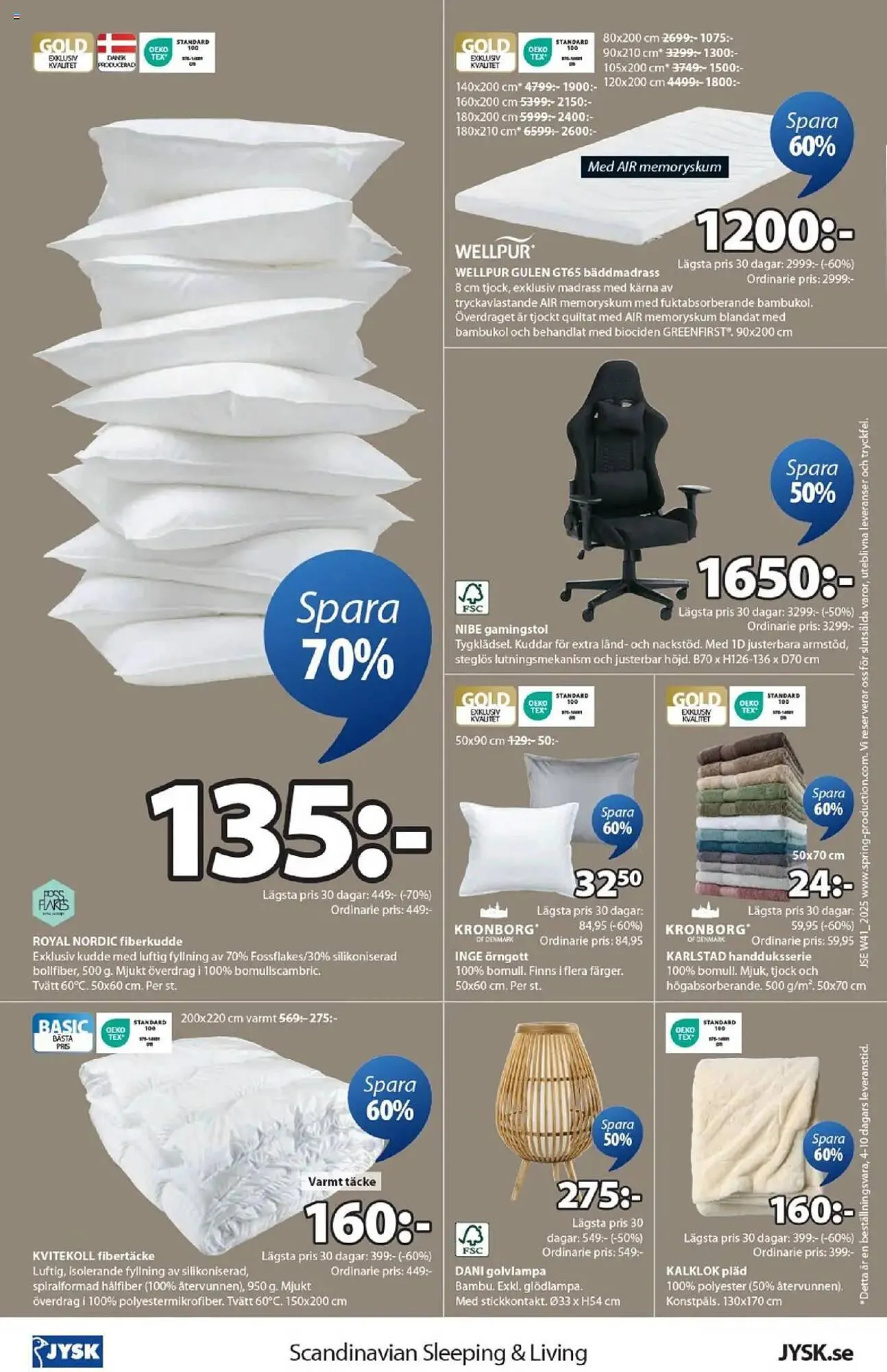 JYSK reklamblad från 6 oktober till 19 oktober 2025 - Reklamblad sidor 16