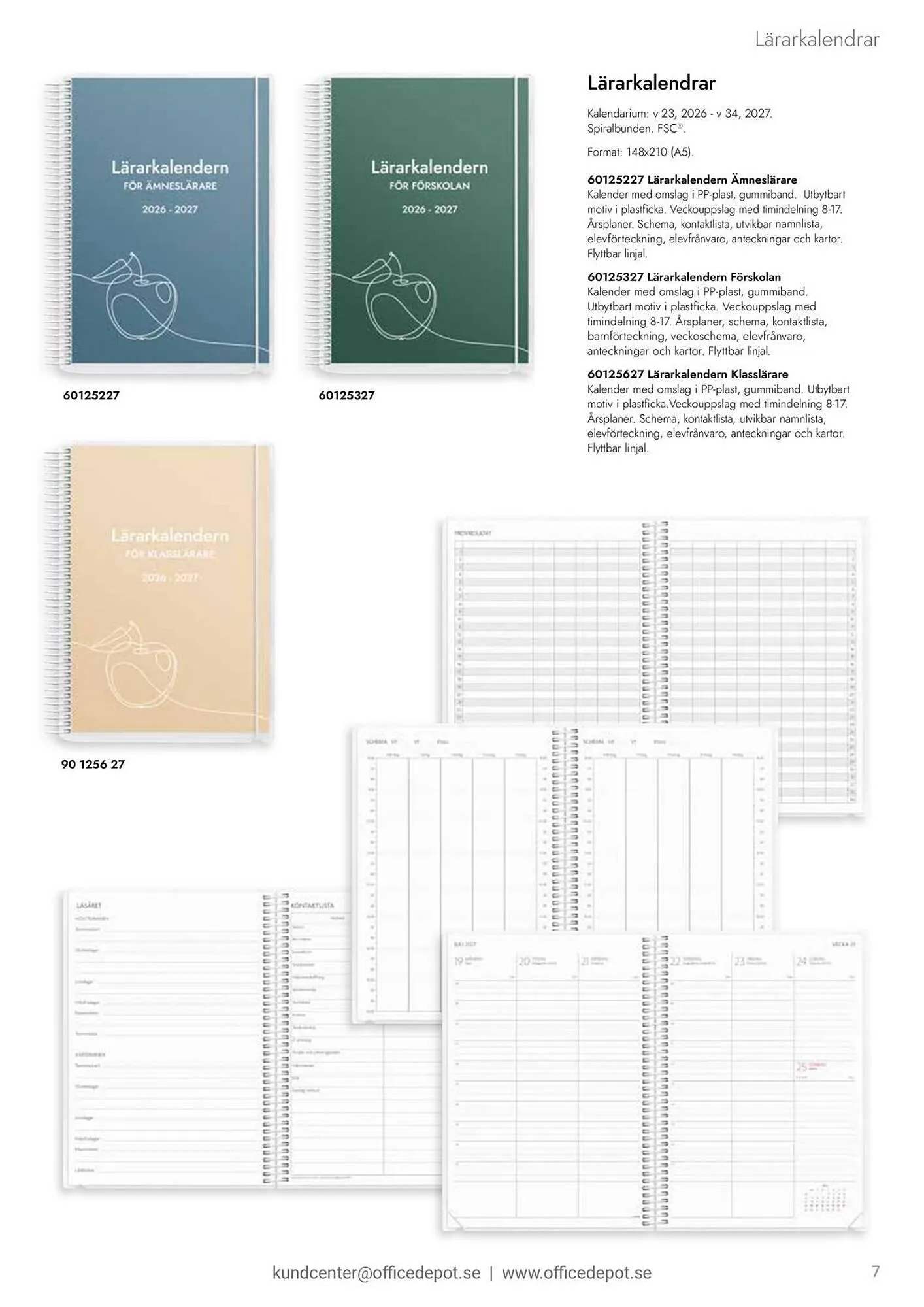 Office Depot reklamblad från 1 augusti till 31 juli 2027 - Reklamblad sidor 7