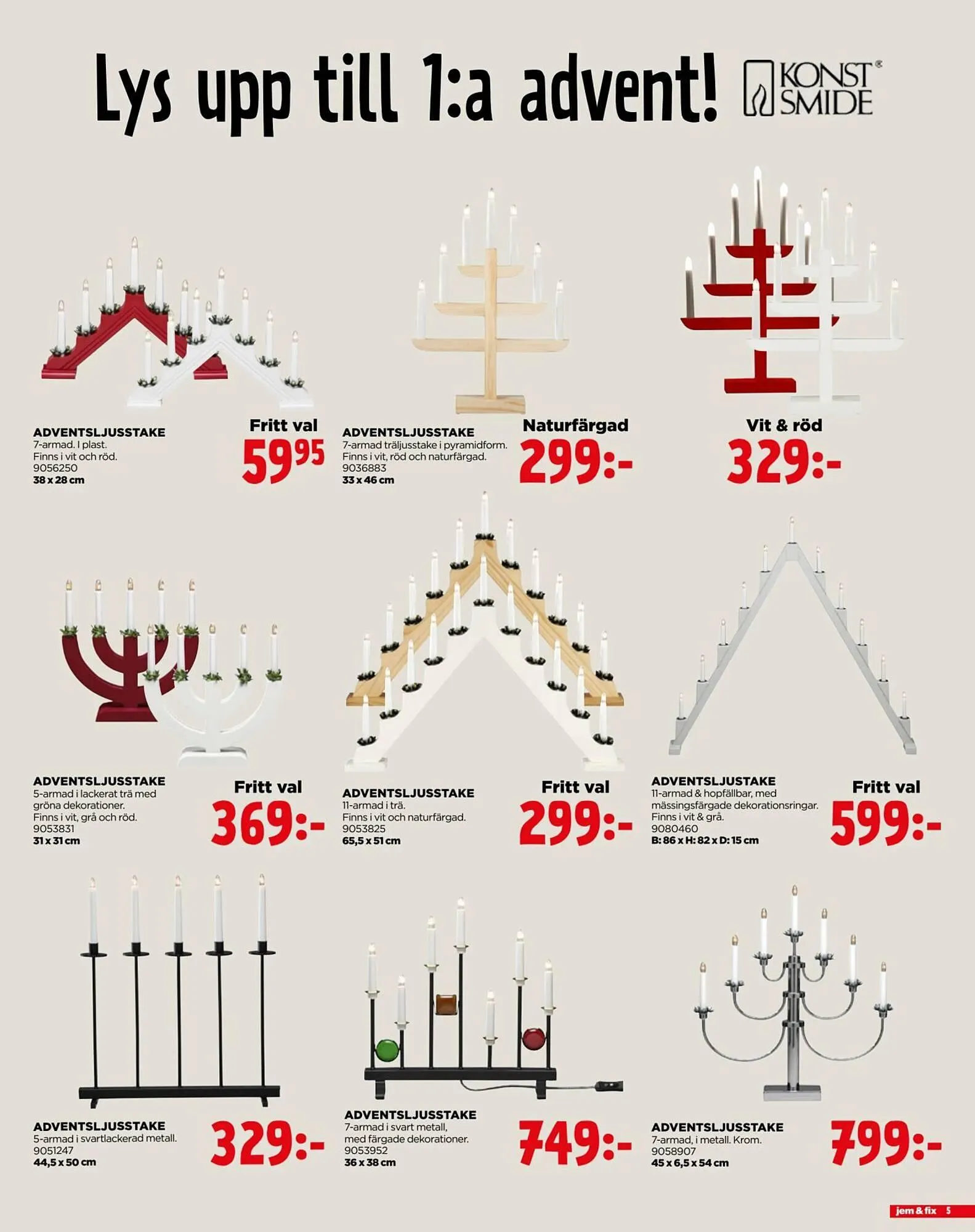Jem&Fix reklamblad från 27 oktober till 24 december 2025 - Reklamblad sidor 5