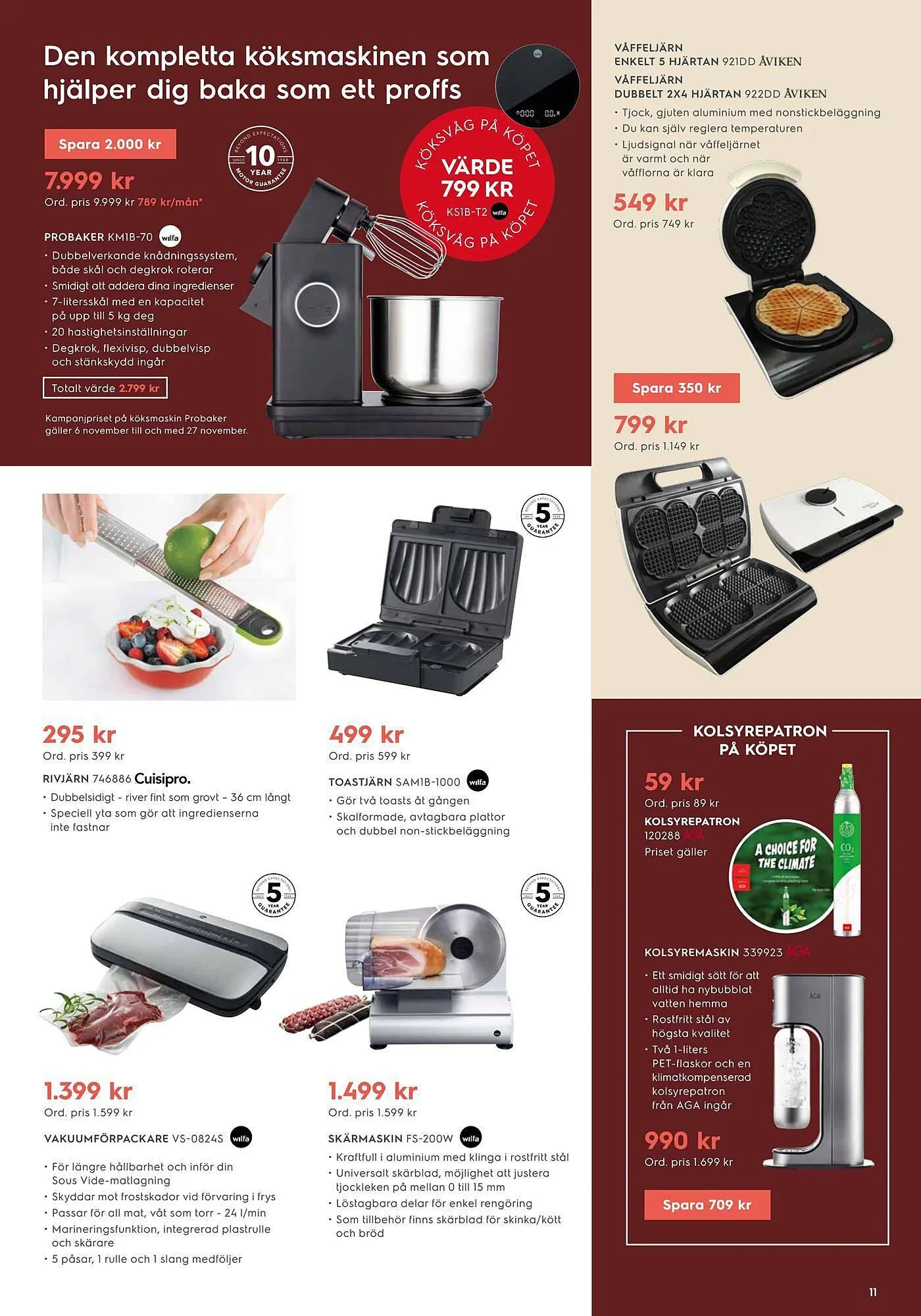 Electrolux Home reklamblad från 5 november till 24 december 2023 - Reklamblad sidor 11
