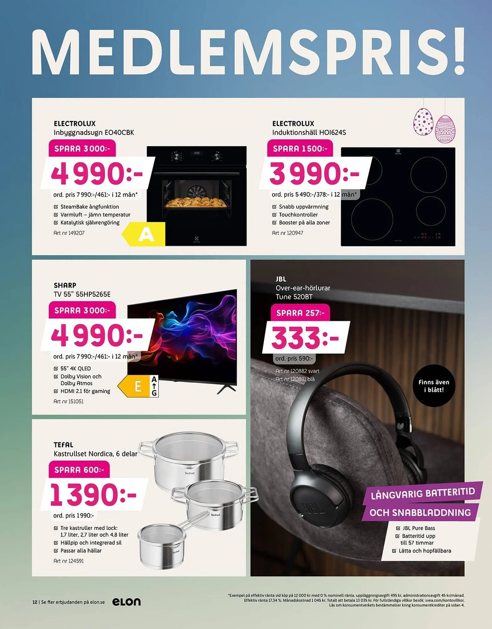 Elon reklamblad från 23 mars till 12 april 2026 - Reklamblad sidor 12