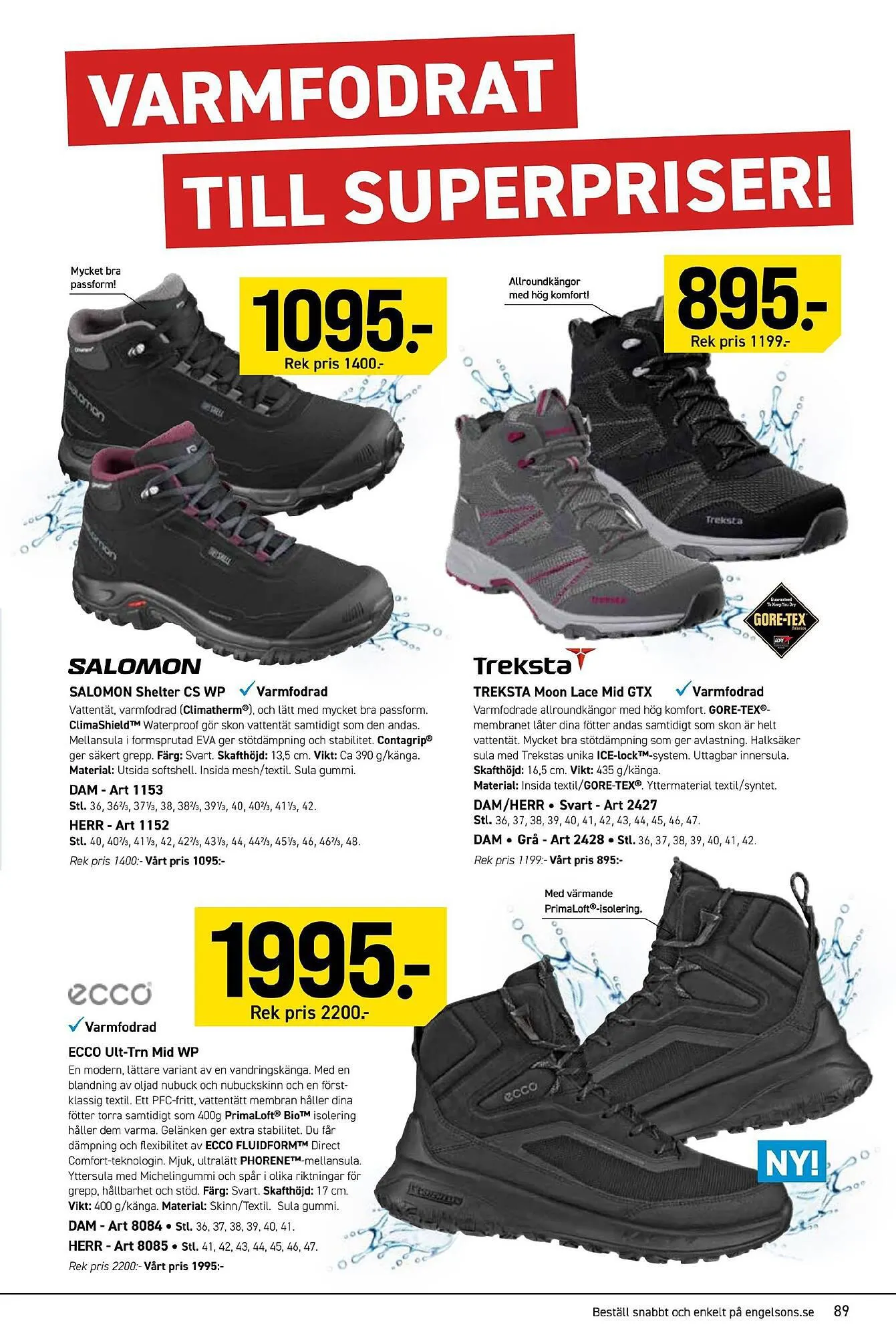 Engelsons reklamblad från 23 oktober till 30 november 2023 - Reklamblad sidor 89
