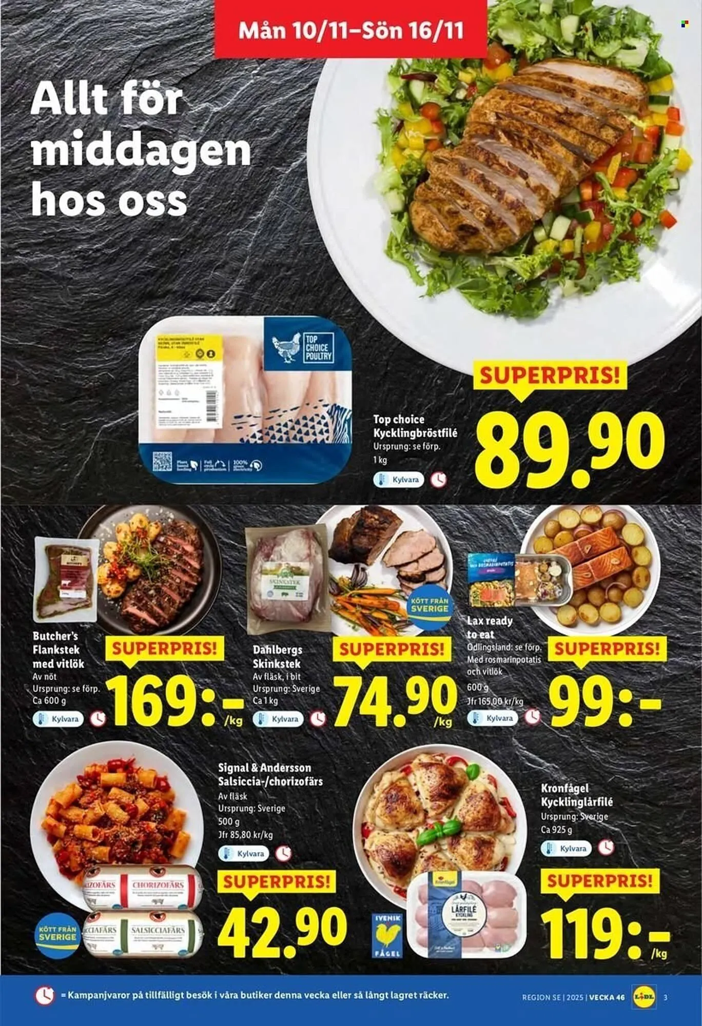 Lidl reklamblad från 10 november till 16 november 2025 - Reklamblad sidor 3