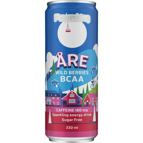 Åre Bcaa Wild Berries Energidryck Burk