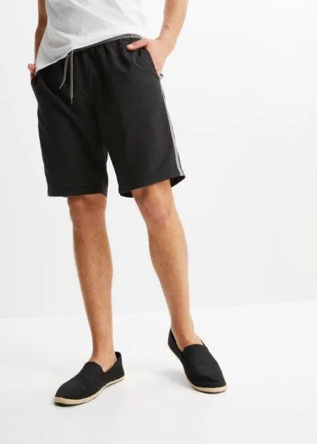 Bermuda da spiaggia con righe ai lati, regular fit (pacco da 2)