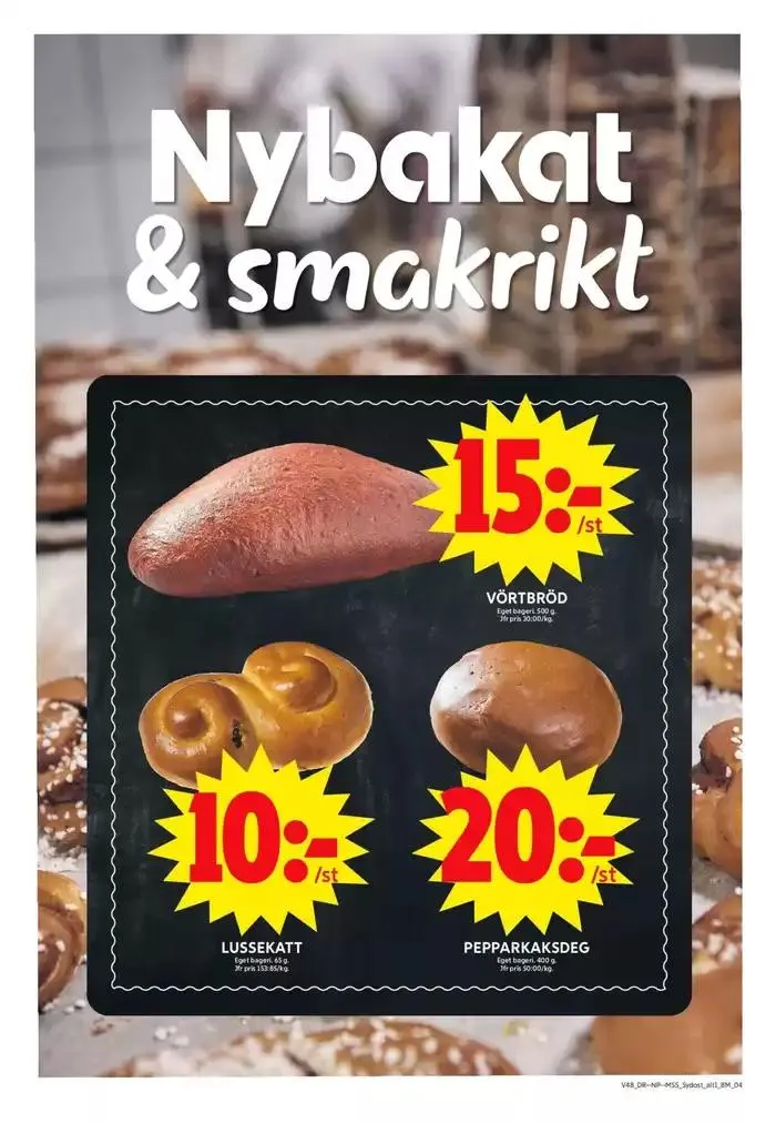 Fantastiska rabatter på utvalda produkter från 23 november till 7 december 2024 - Reklamblad sidor 24