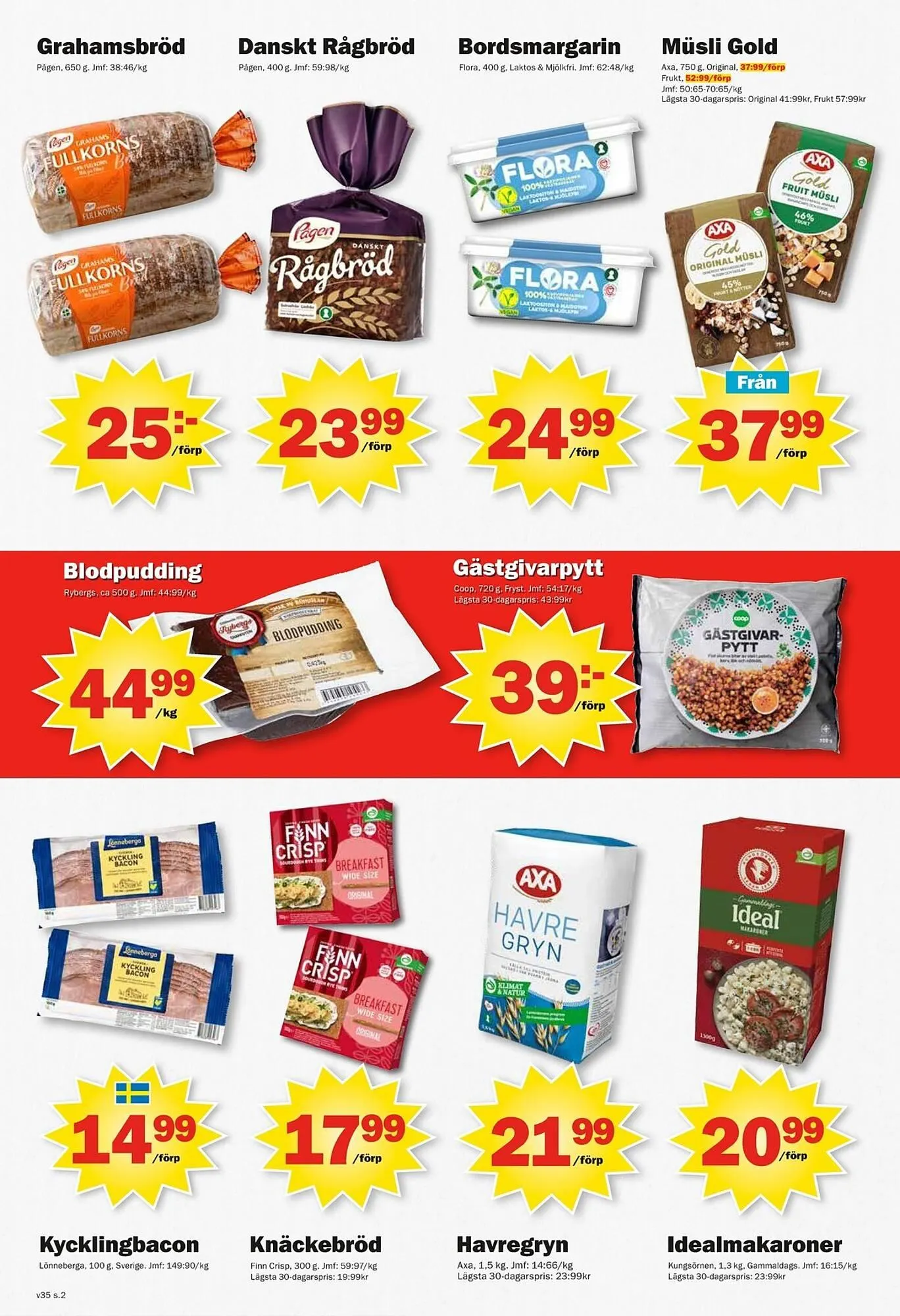 Pekås reklamblad från 25 augusti till 31 augusti 2025 - Reklamblad sidor 2