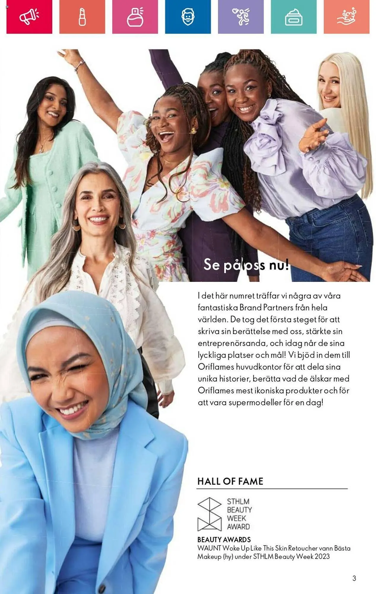 Oriflame reklamblad från 3 oktober till 23 oktober 2024 - Reklamblad sidor 3