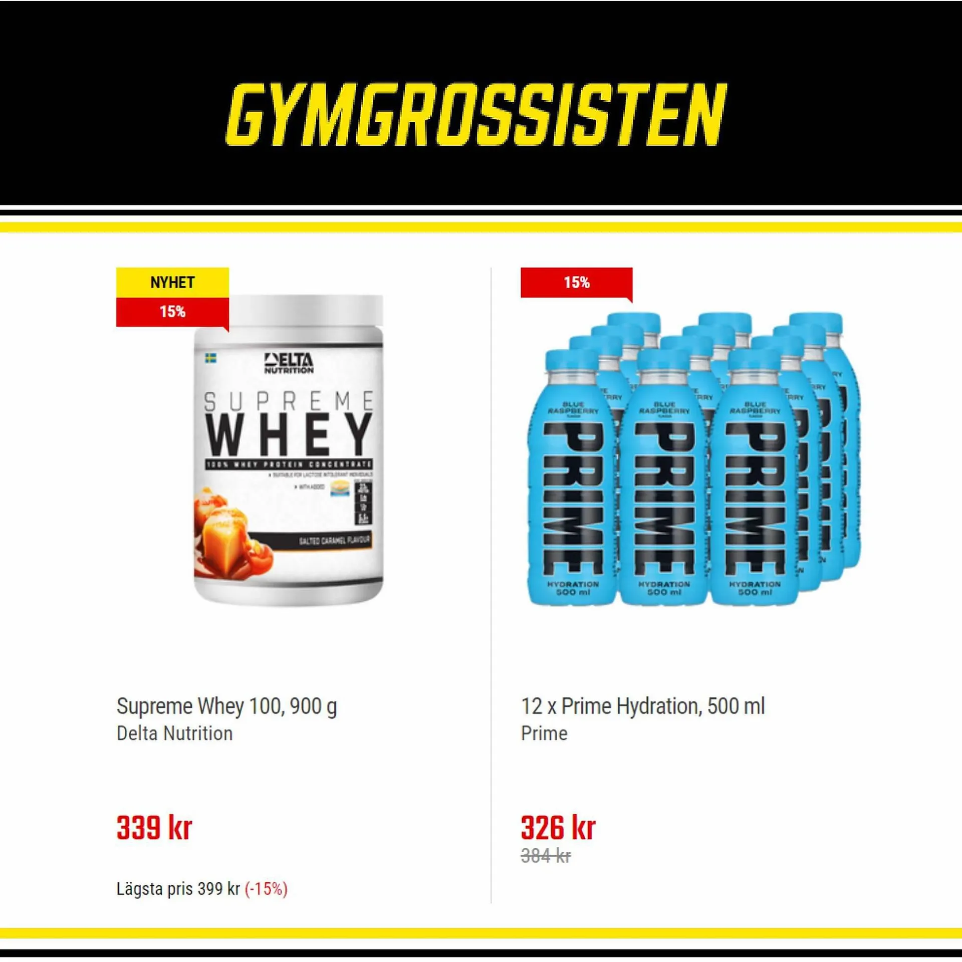 Gymgrossisten reklamblad från 25 oktober till 5 november 2023 - Reklamblad sidor 4