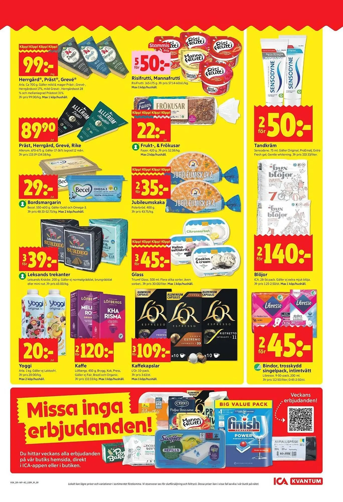 ICA Kvantum reklamblad från 19 januari till 25 januari 2026 - Reklamblad sidor 9